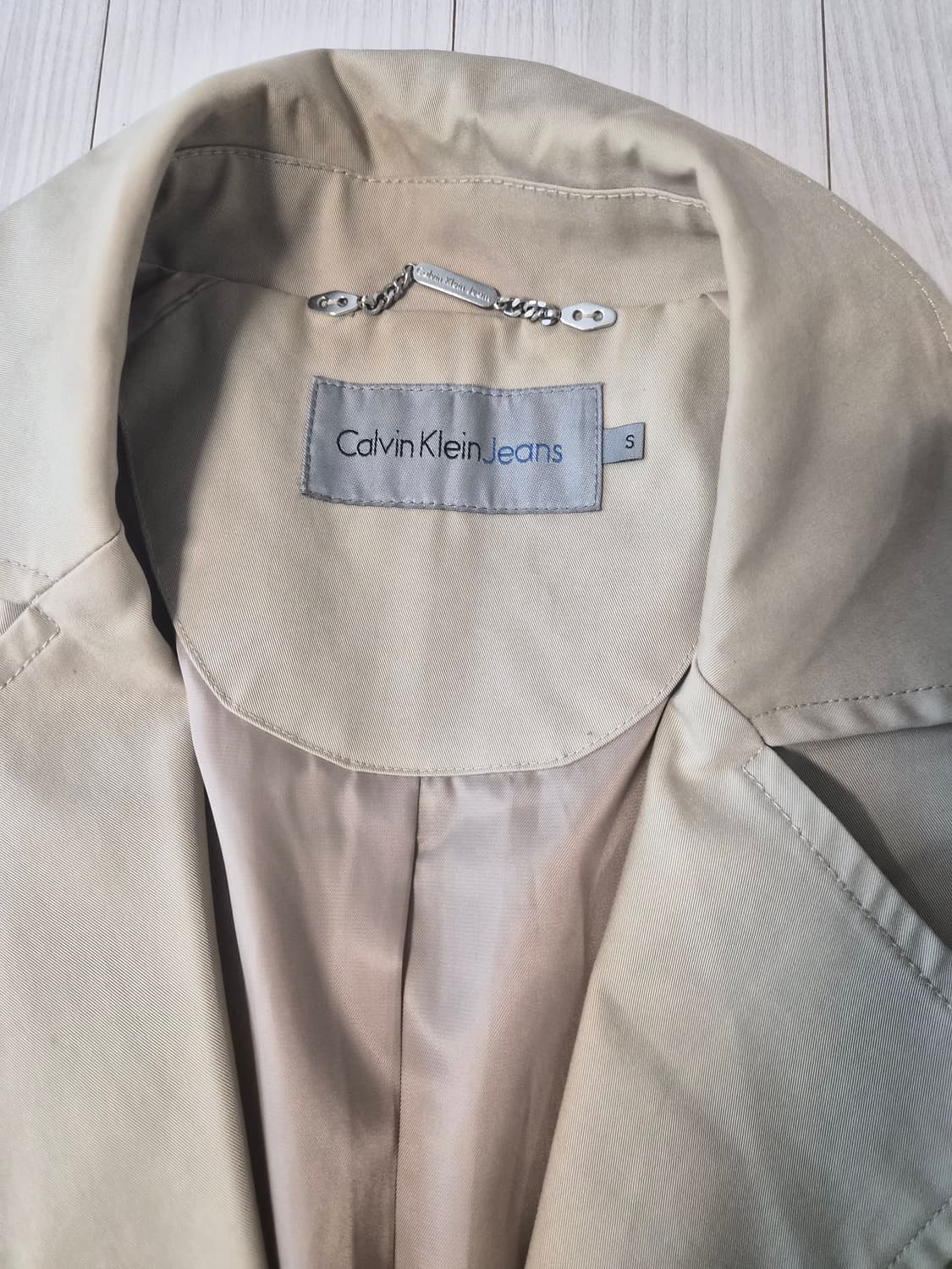 캘빈클라인 진(Calvin Klein Jeans)의 여성용 롱 트렌치코트 상품이미지5