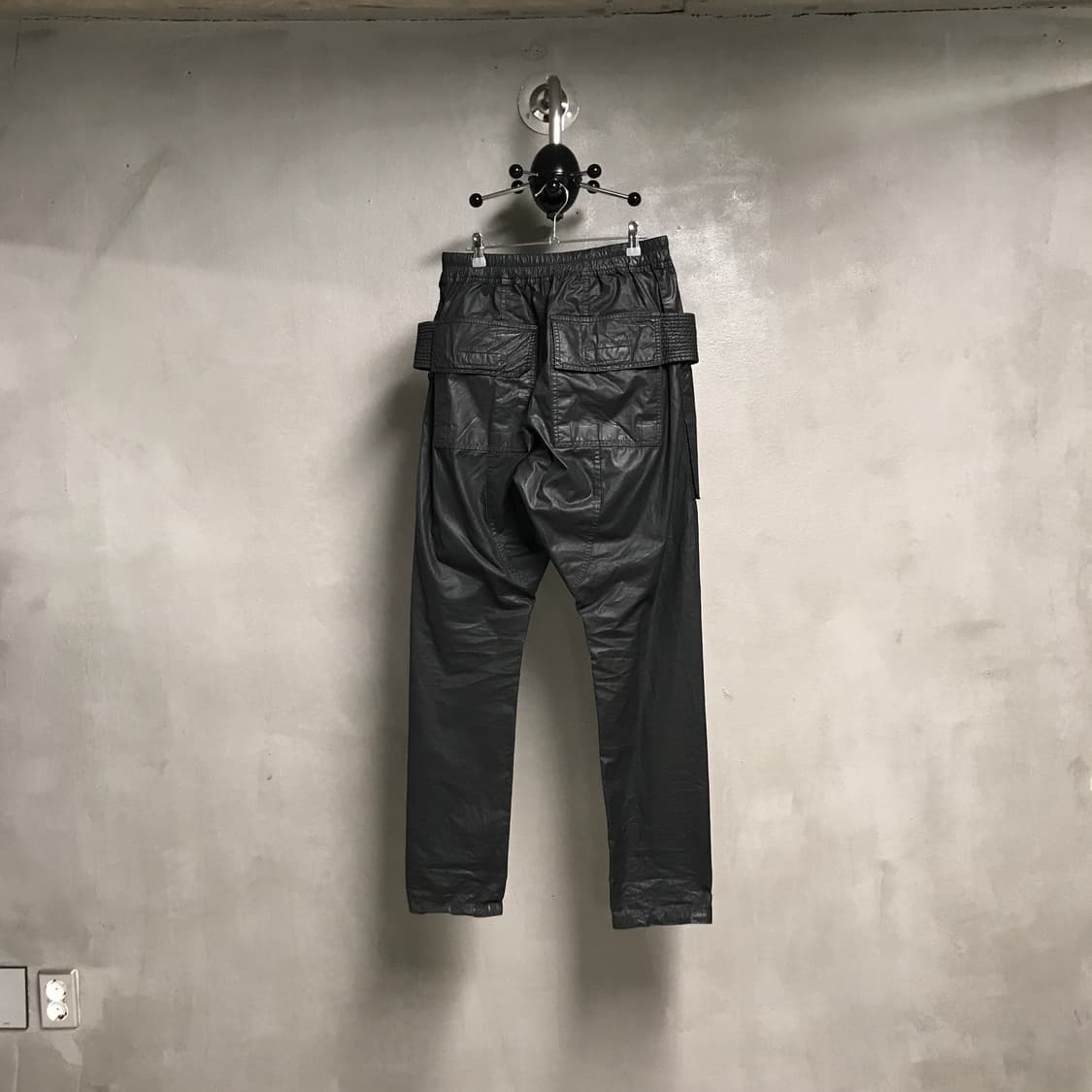 릭 오웬스 블랙 포켓 팬츠 S 상품이미지6