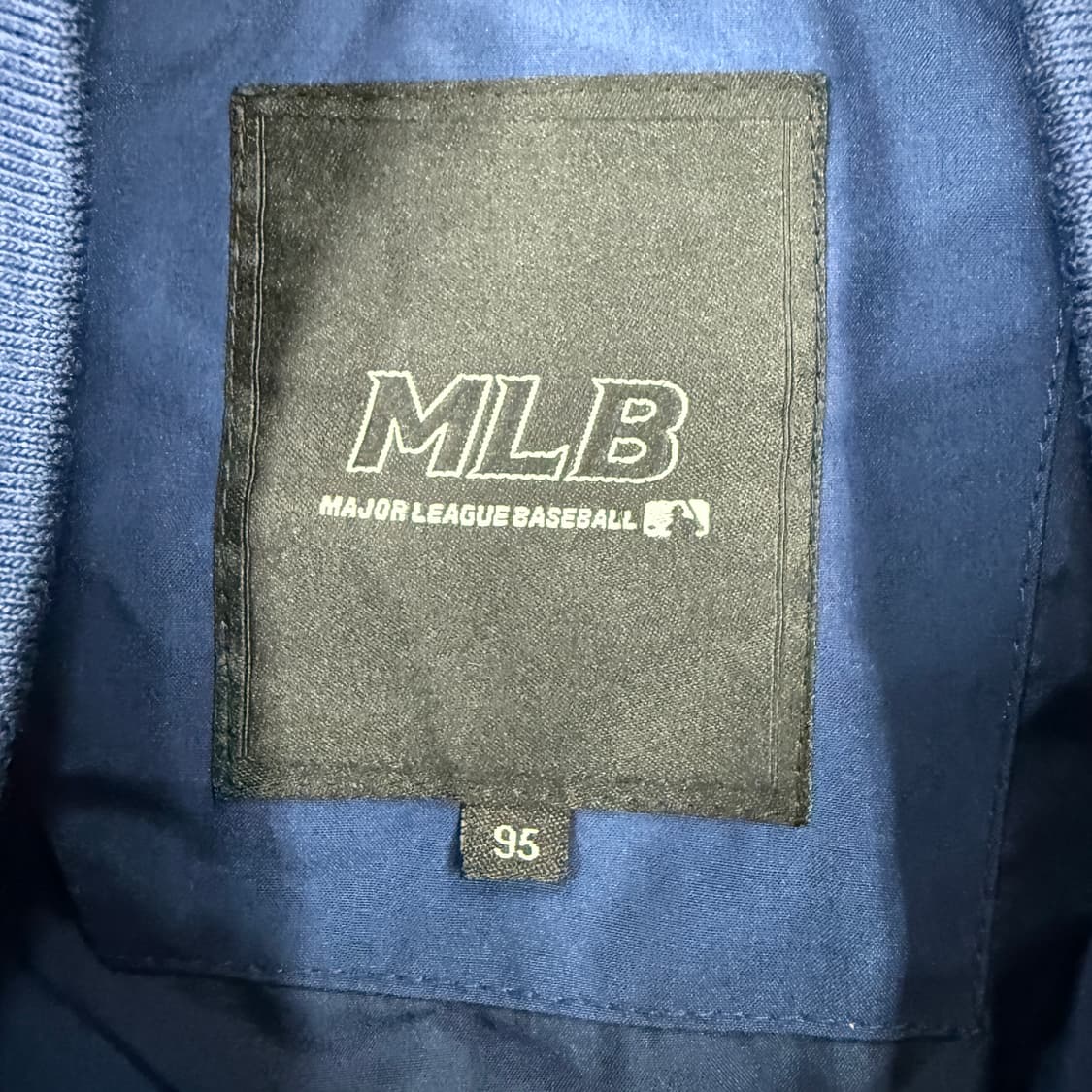 (M)엠엘비MLB LA다저스 투톤 베이스볼 자켓(블루) 상품이미지2