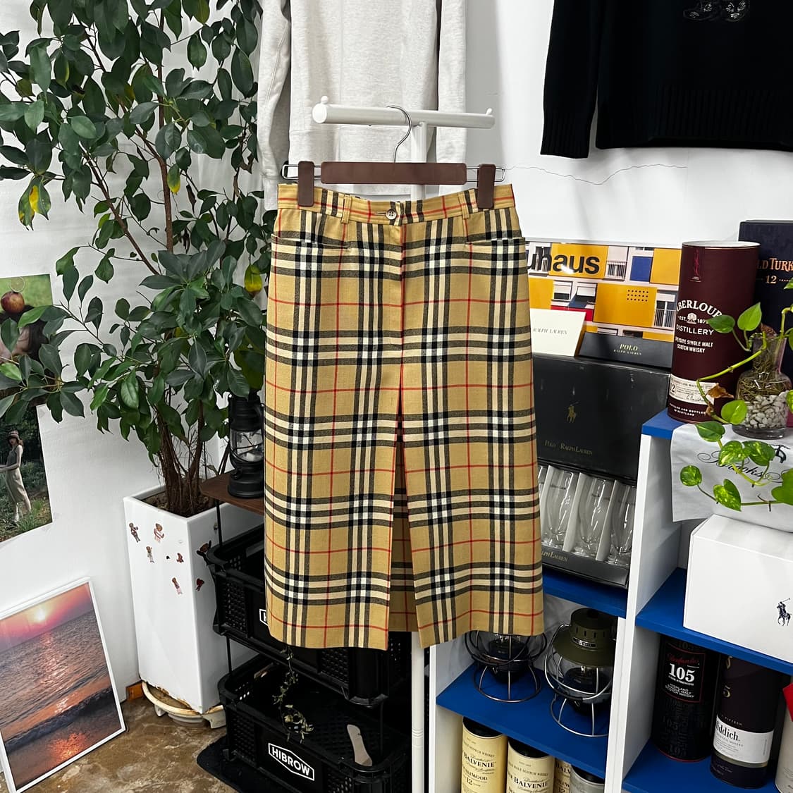 버버리 노바체크 울스커트 26 상품이미지1