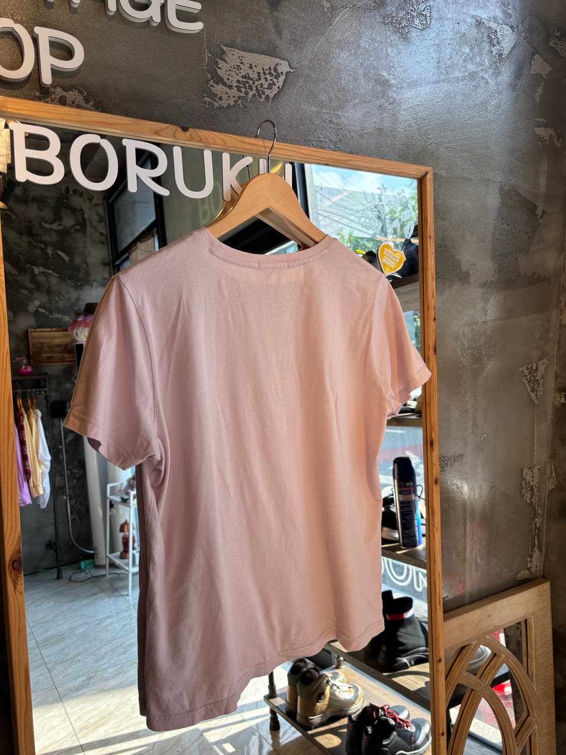 게스 삼각로고 반팔 티셔츠 상품이미지4