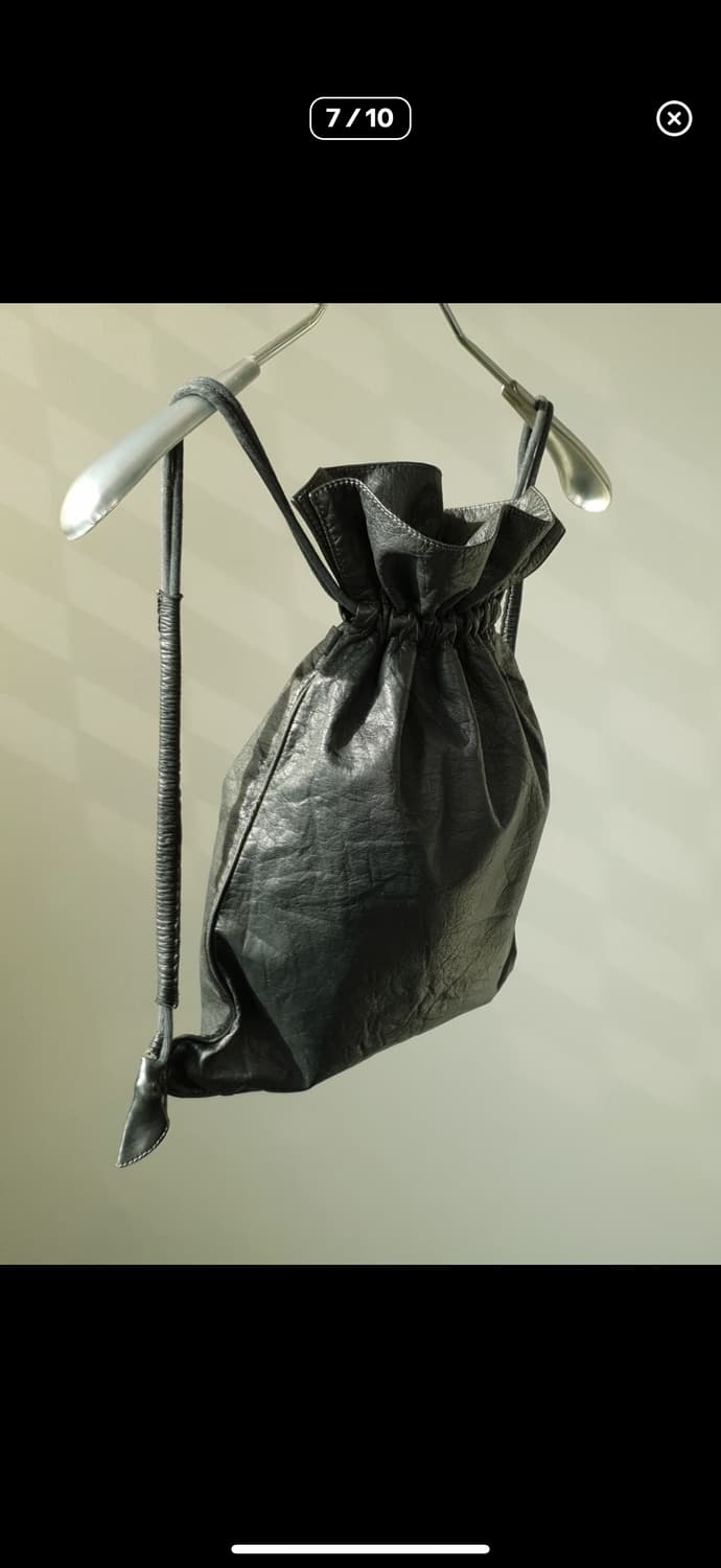 ISSEY MIYAKE leather sac 상품이미지5