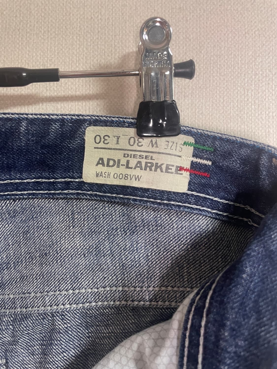 Diesel x addidas 콜라보 데님 팬츠  상품이미지8