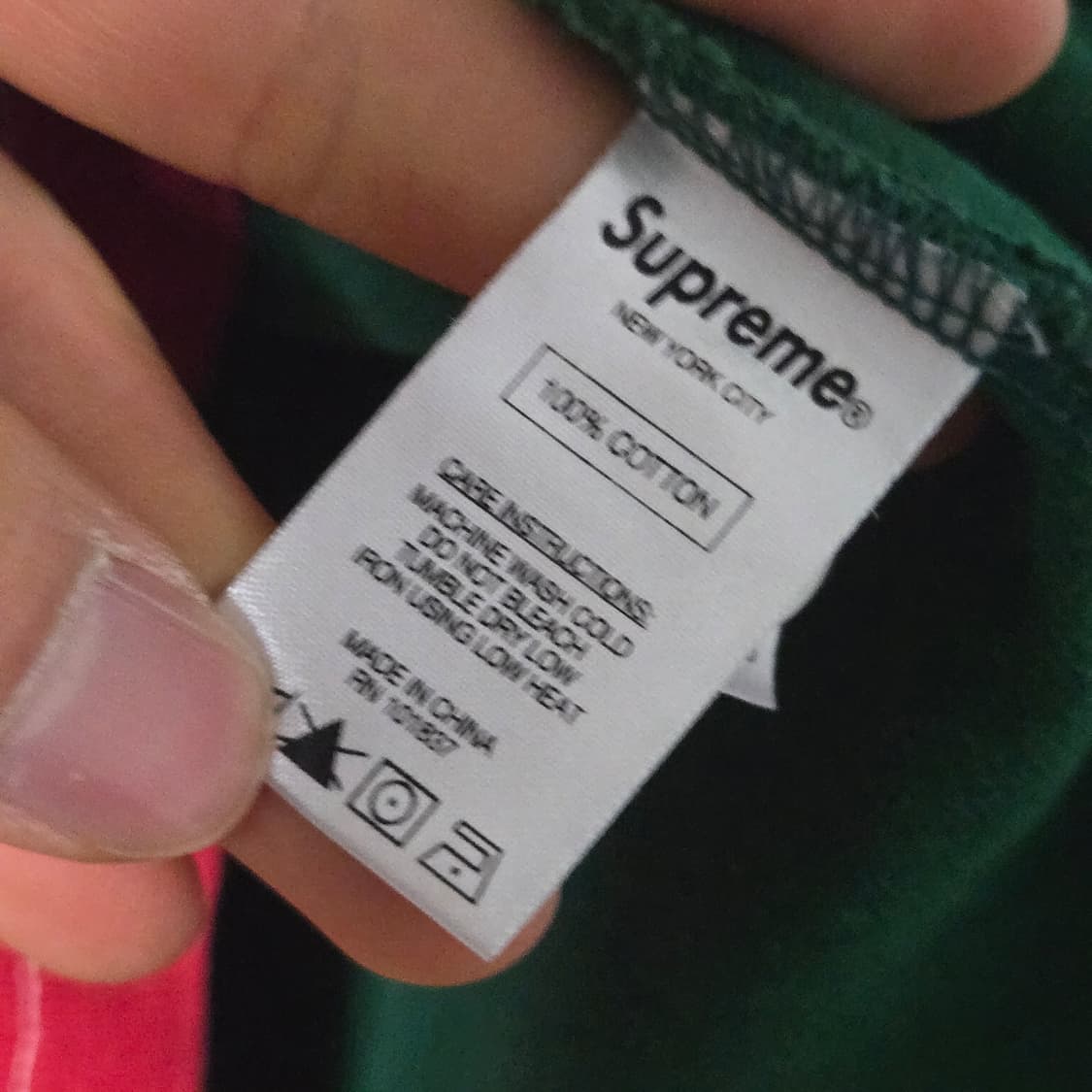 슈프림 스플릿 박스로 럭비티셔츠 / 남성 긴팔티셔츠/ 남성 티셔츠 상품이미지6