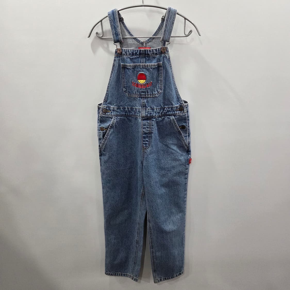 아이스비스킷 키즈 데님 멜빵바지 155 상품이미지1