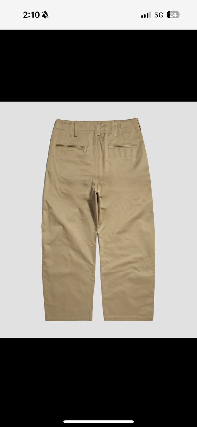 (31) 1942 US Army Chino Trousers Khaki 상품이미지3