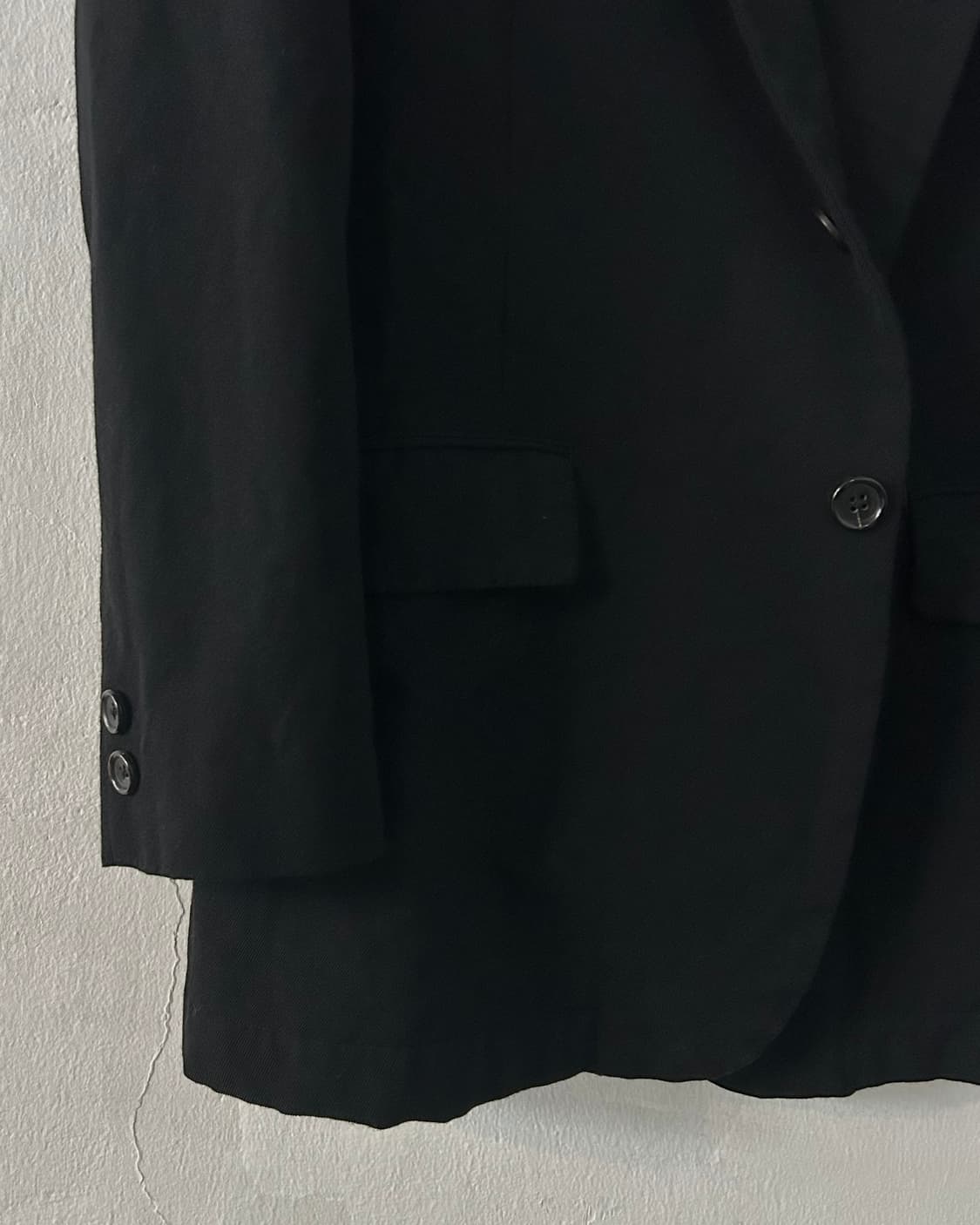 Yohji Yamamoto Ovesize Wool Blazer 상품이미지9