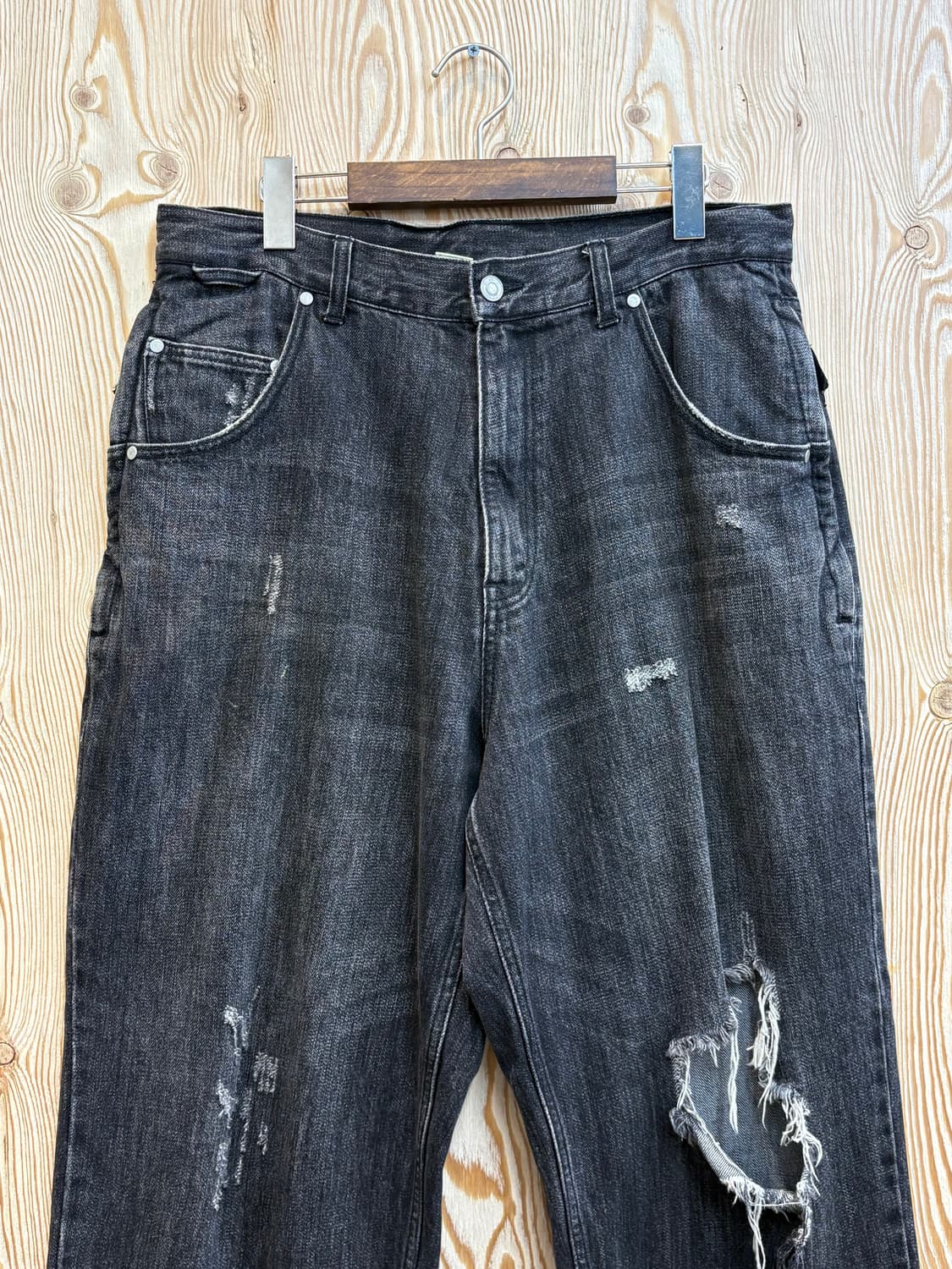 21aw 빔즈 ssz 커스드 데님팬츠 상품이미지3