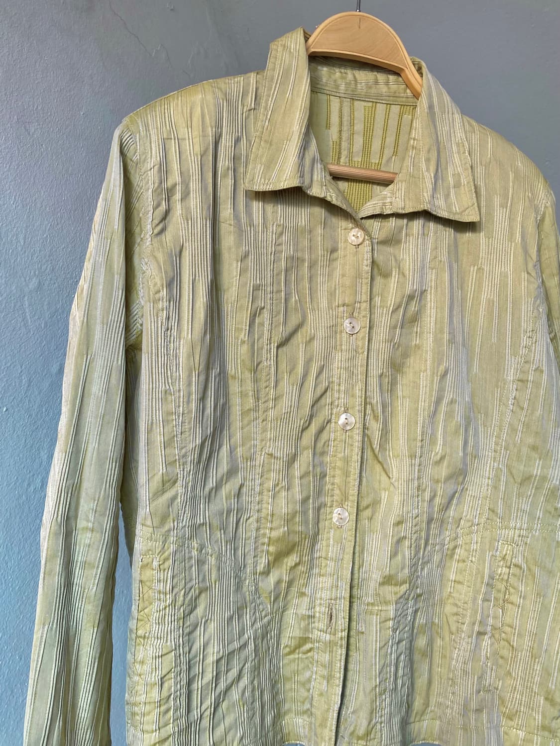 ✨새상품✨ 빈티지 에스닉 그린 자켓  상품이미지2