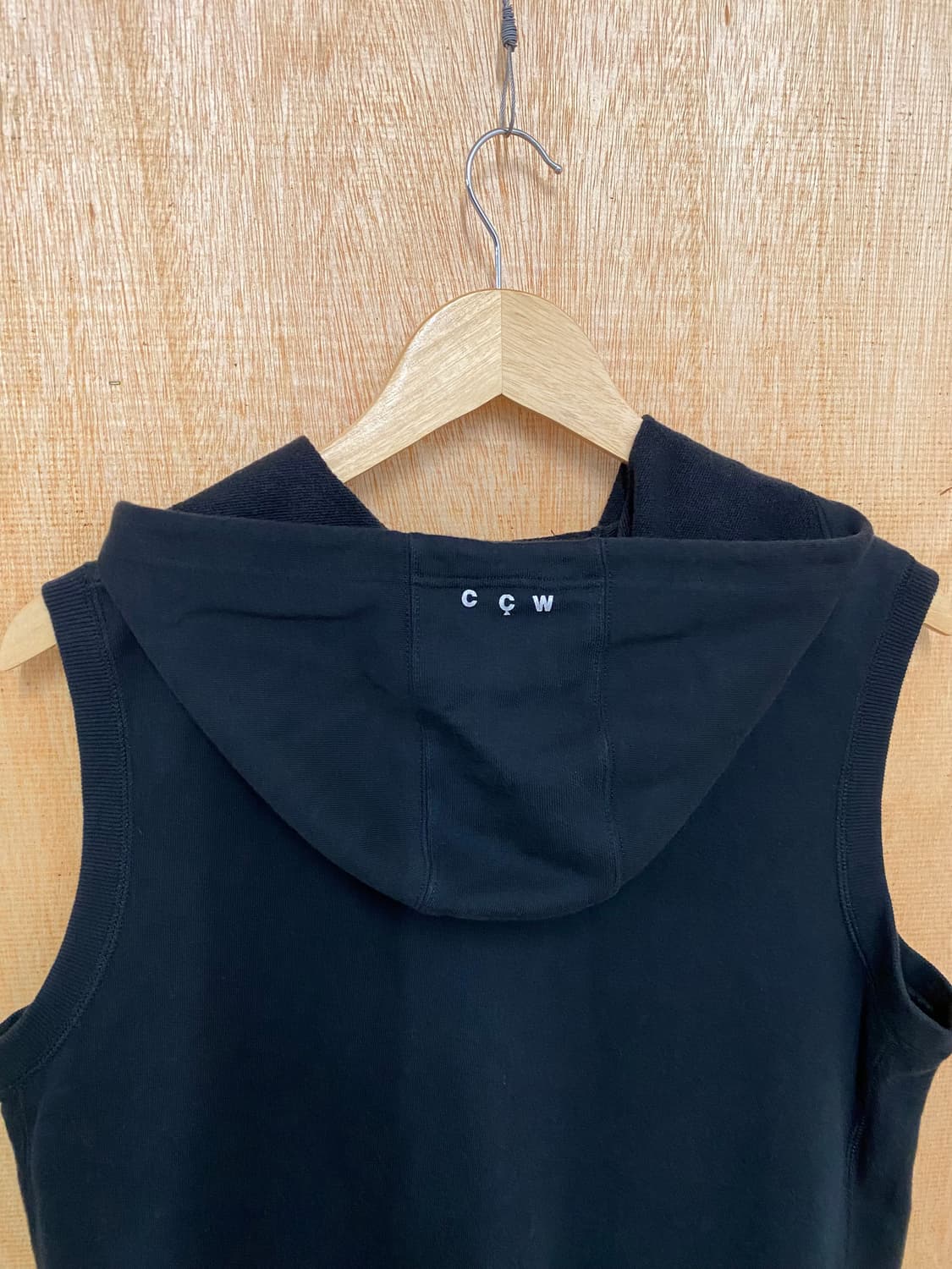 COMME CA WALK hood zip-up vest 꼼 사 워크 후드 상품이미지6