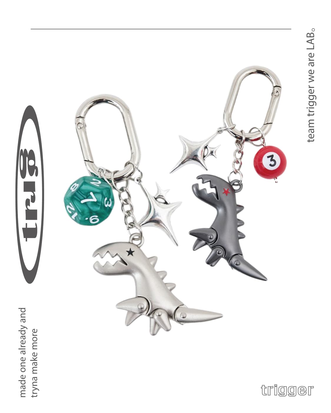 𝐃𝐢𝐧𝐨🦖 키링 상품이미지1