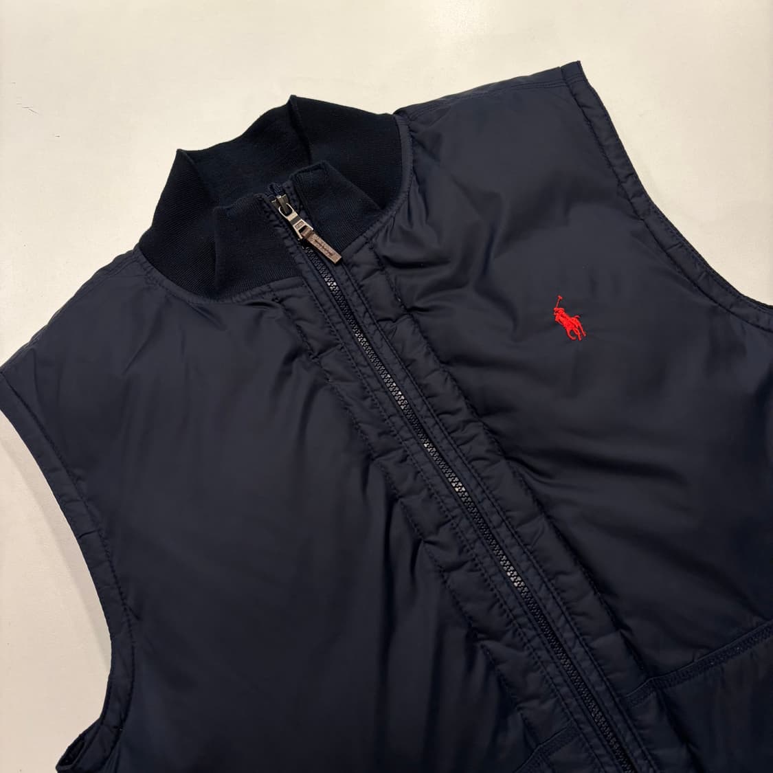 [M] 폴로 랄프로렌 다운 블랙 패딩 베스트 조끼 D592 상품이미지3