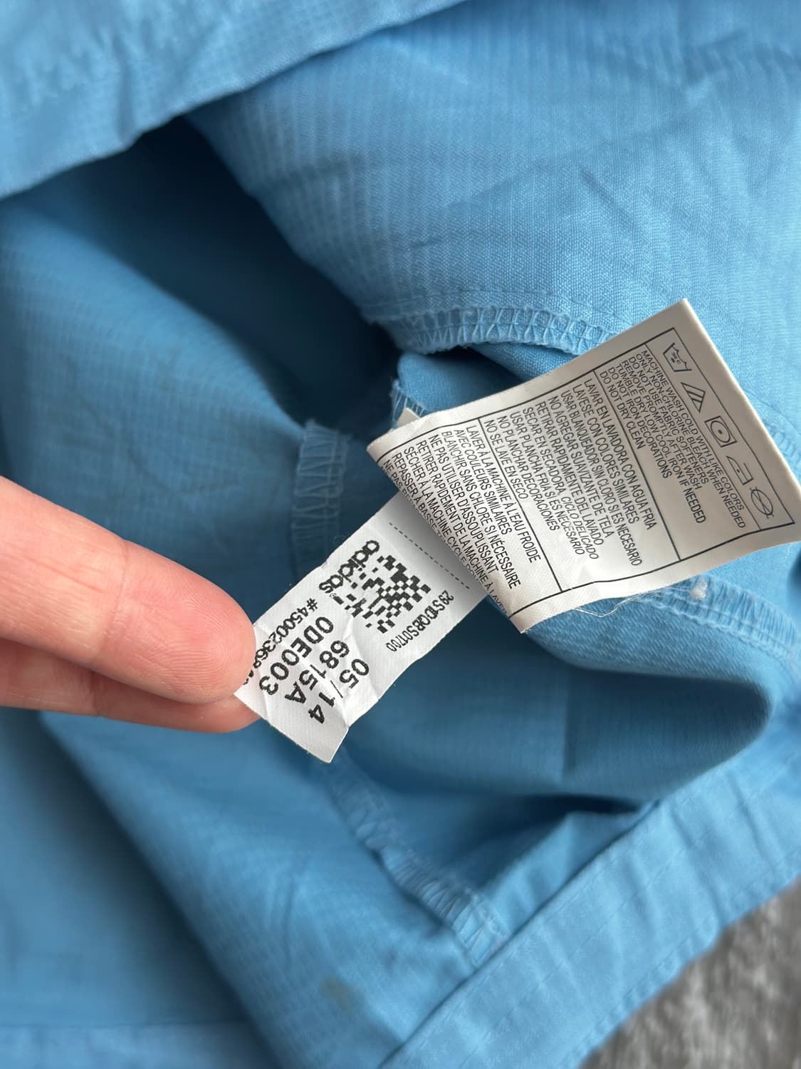 아디다스 스카이 배색 아노락  상품이미지6