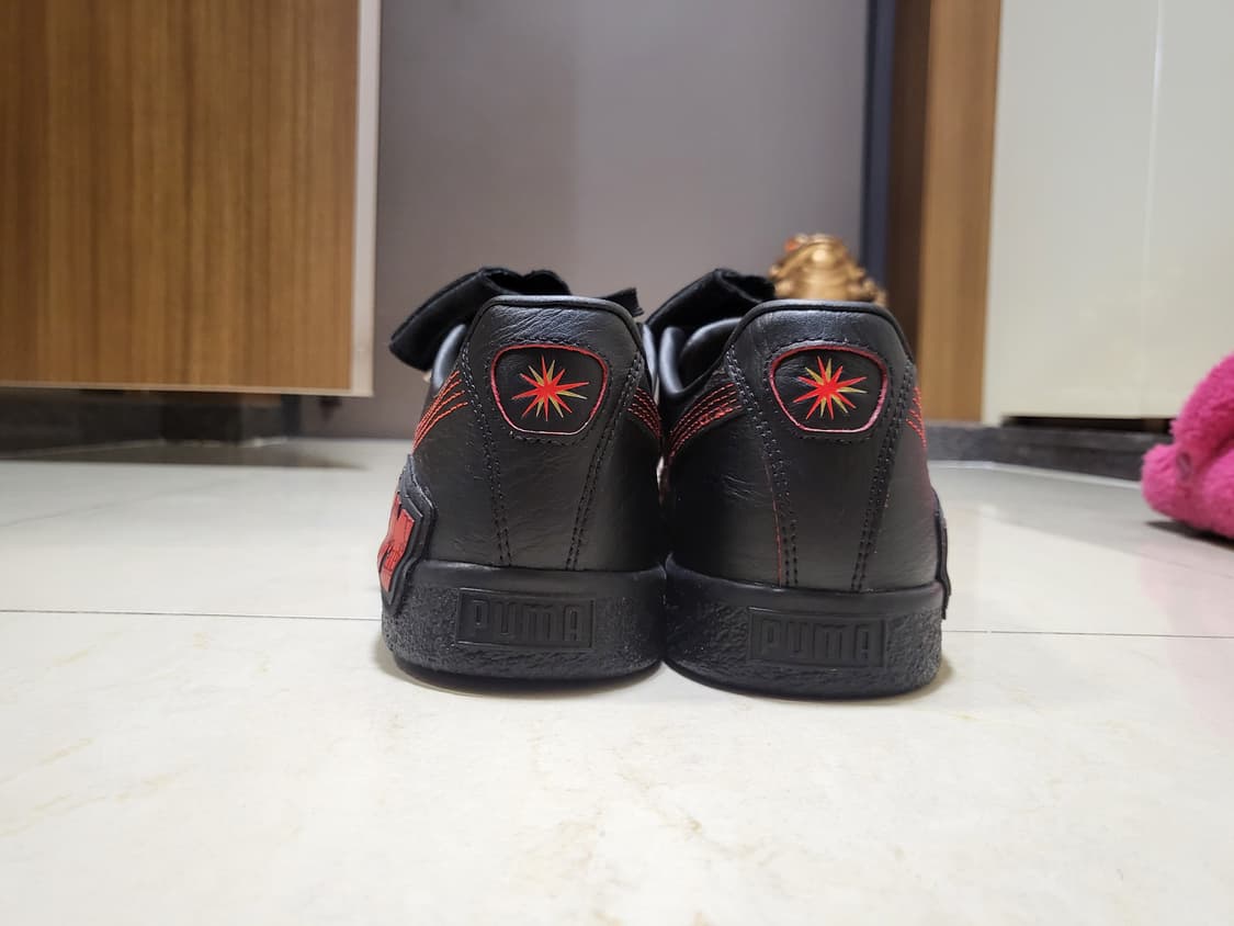 Puma 푸마 x 대퍼 댄 클라이드 포스트게임 블랙 레드 퓨마 260 상품이미지7