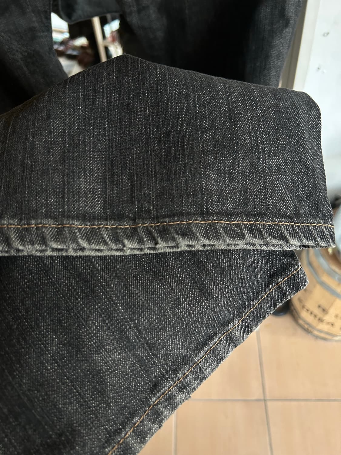 00‘s 리바이스514 블랙진 36in 상품이미지7