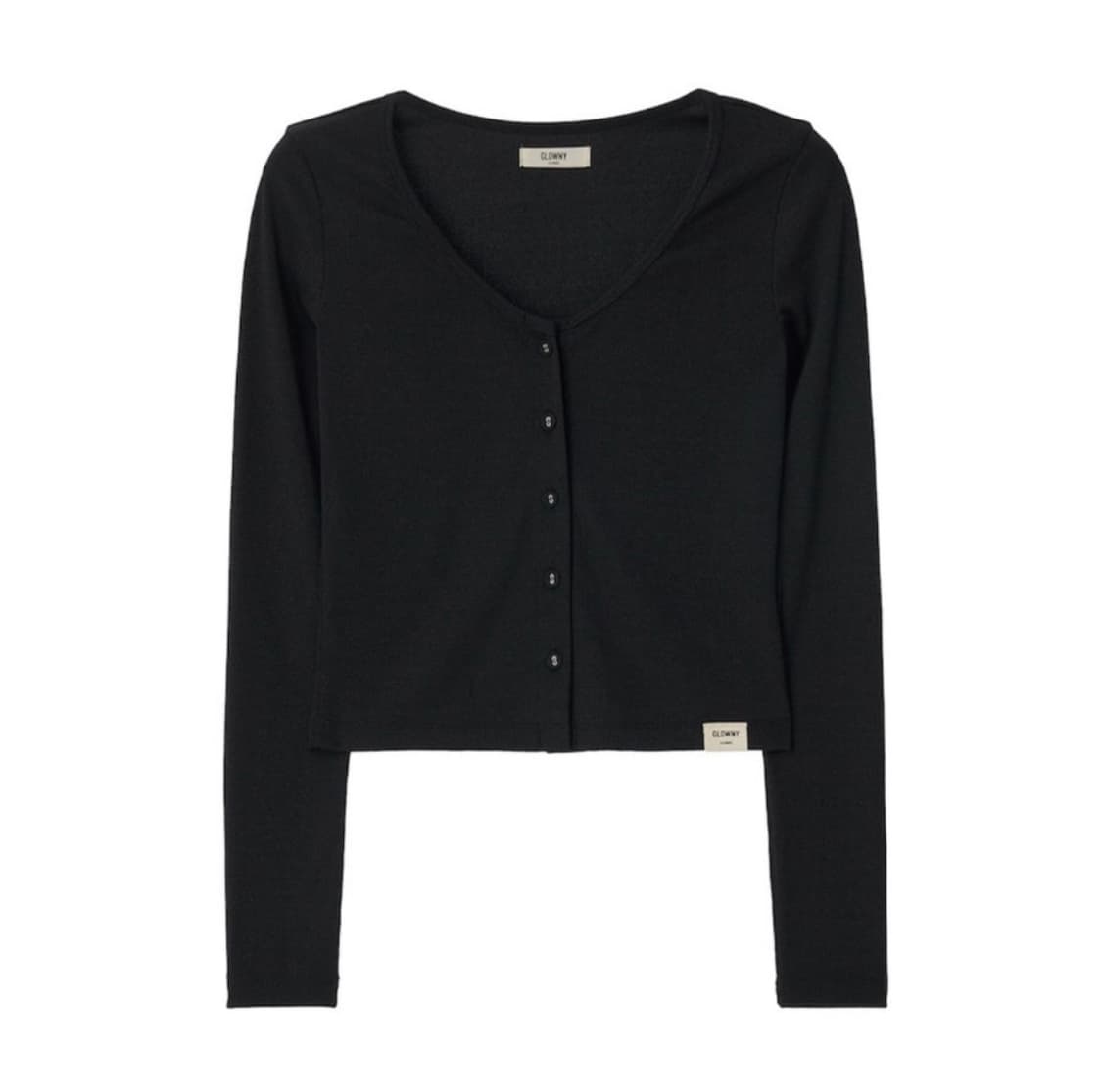 글로니 classic rib v neck cardigan 가디건  상품이미지6
