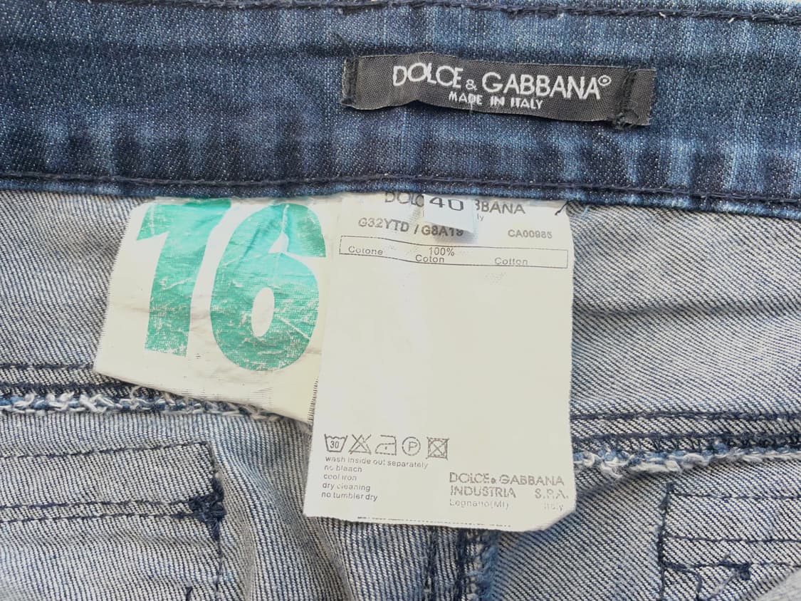 돌체앤가바나 00s 아카이브 멀티 지퍼 바이커진 (40) 상품이미지3