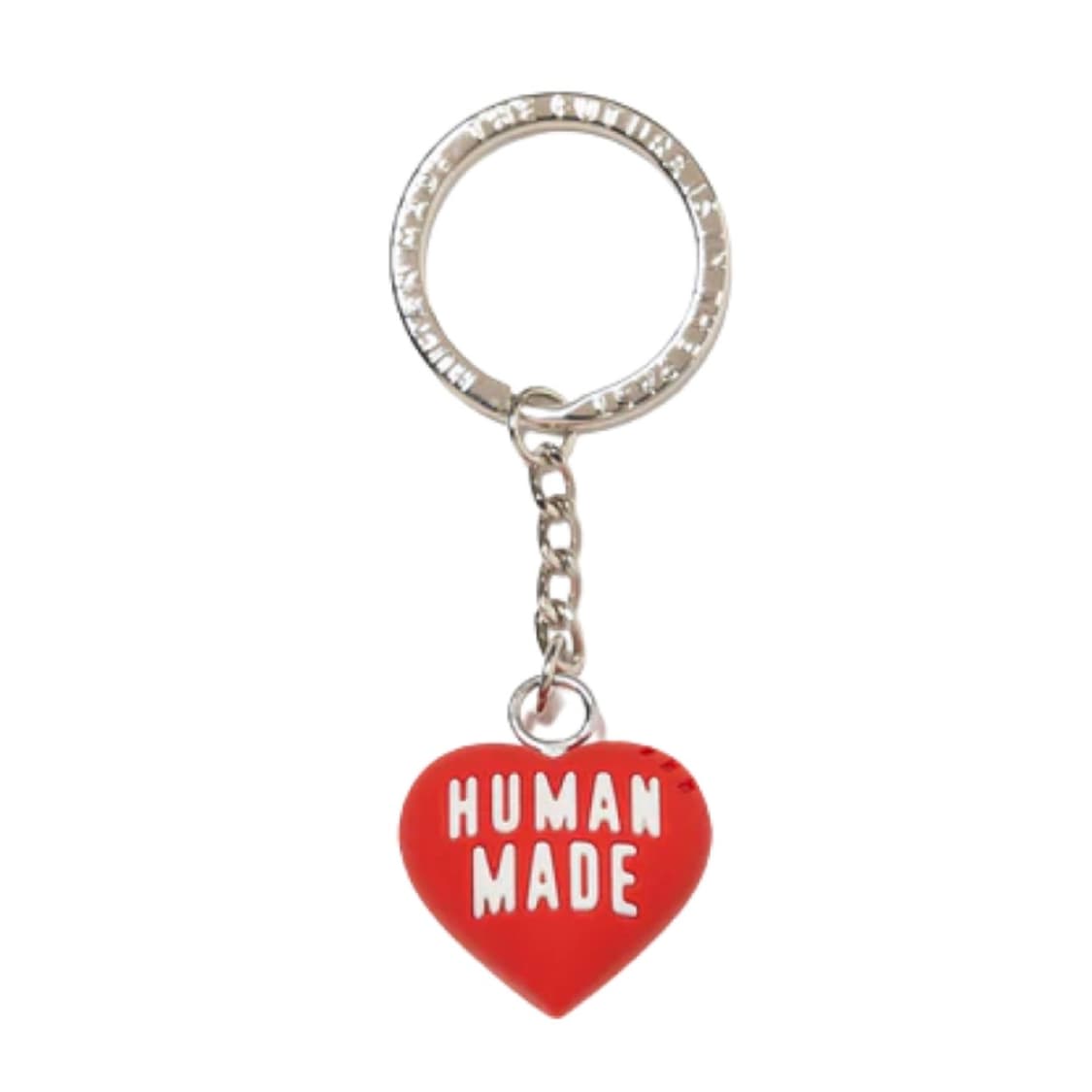 휴먼 메이드 하트 러버 키체인 레드 상품이미지1