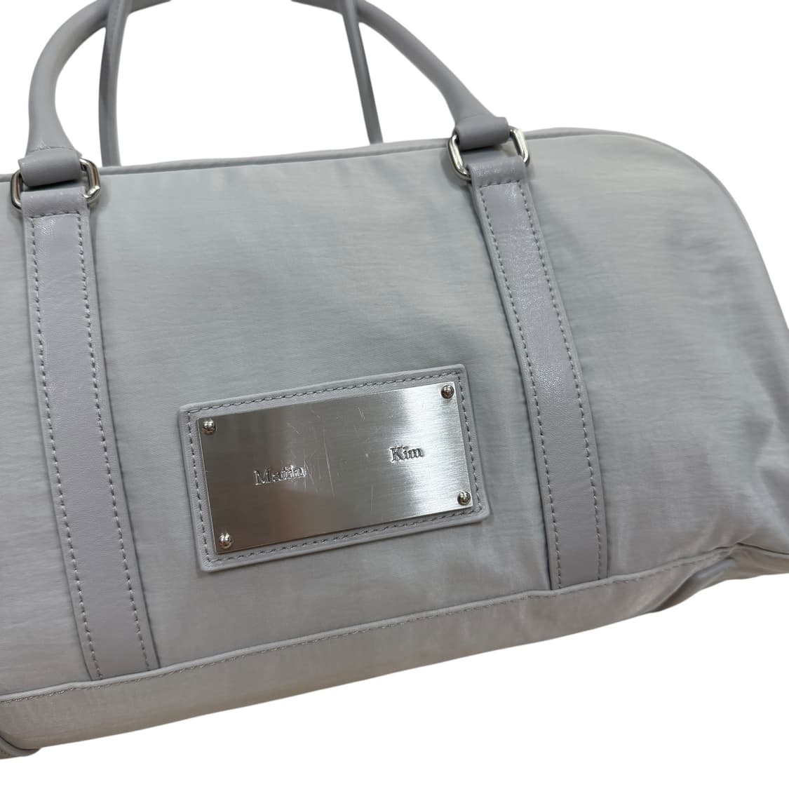 마뗑킴 스포티 토트백 가방 라이트 그레이 상품이미지8