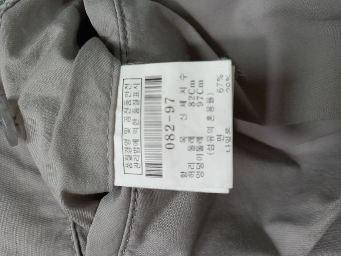 32 ROGATIS Green 봄여름용 스판 면바지 그레이 32-413 상품이미지9
