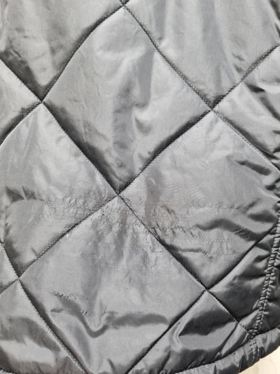 [m/95] 노스페이스 남성 퀼팅 경량패딩 블랙 상품이미지9