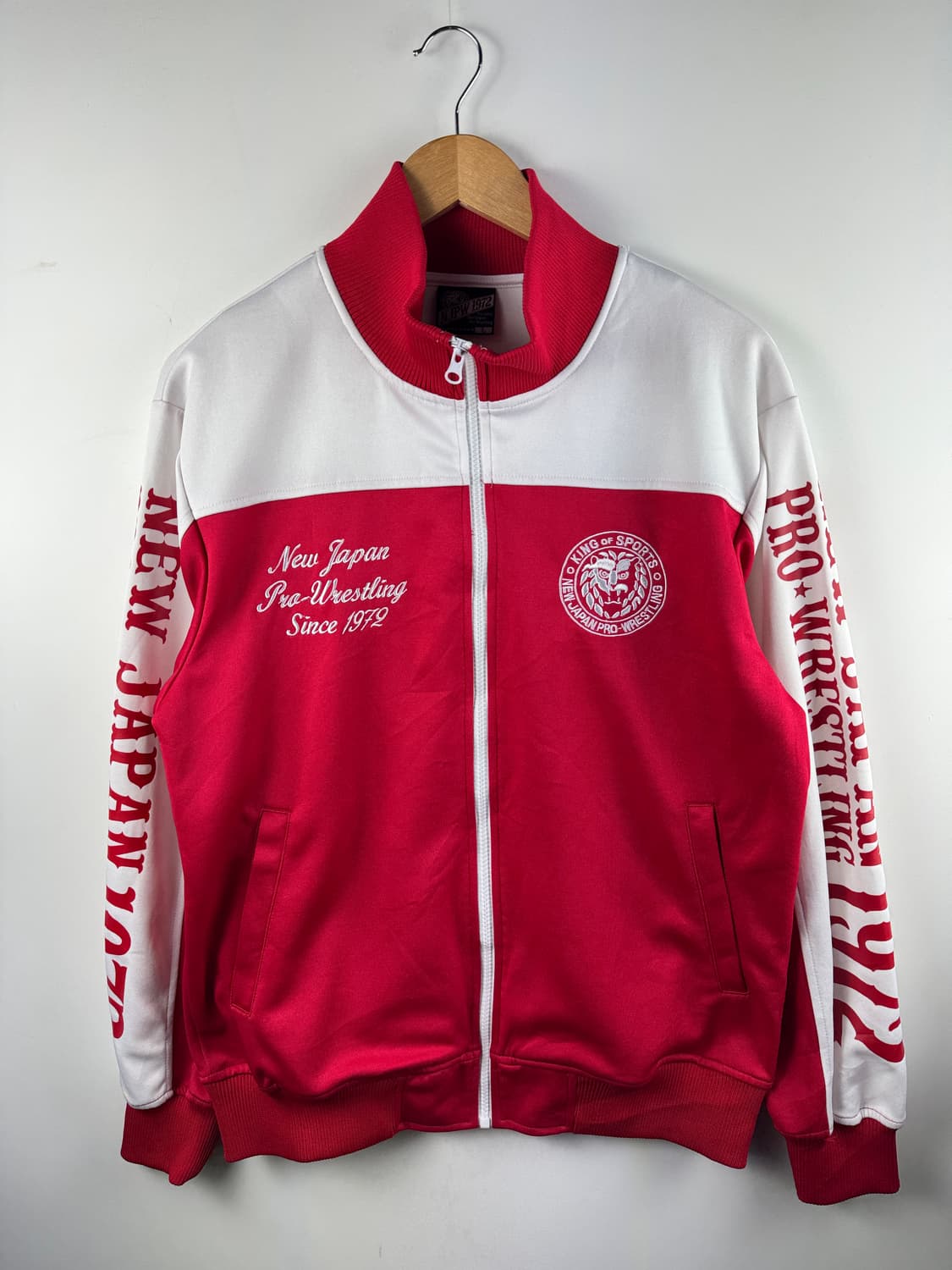 JPN 프로레슬링 흰빨 트랙져지1753 상품이미지1