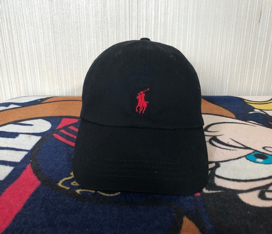 폴로(POLO)랄프로렌 볼캡/모자 블랙 상품이미지4