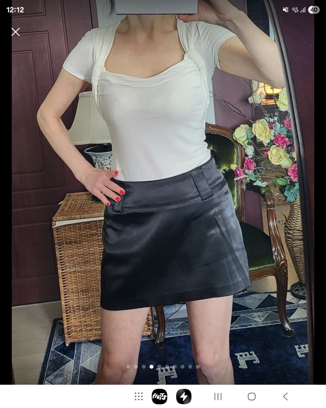 새상 프랑스 모르간 모달 셔츠  상품이미지3