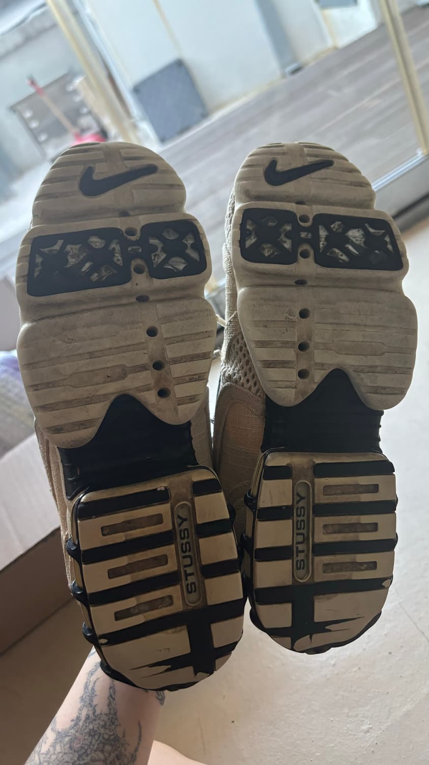 Nike Stussy Air zoom spiridon cage 2 파슬 상품이미지5