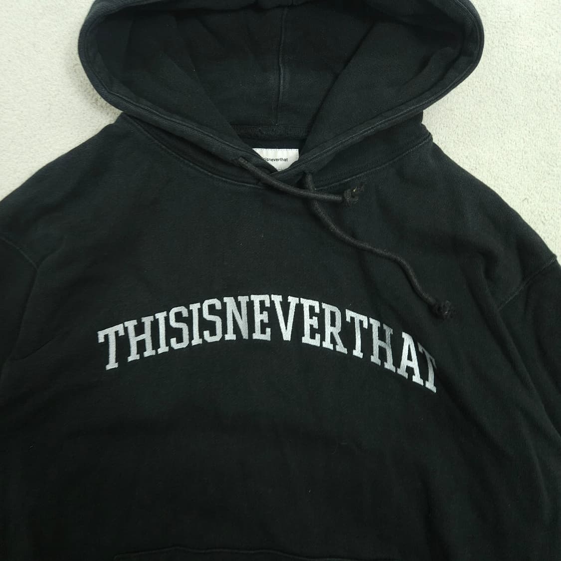 디스이즈네버댓 아치 로고 후드티 L 상품이미지3