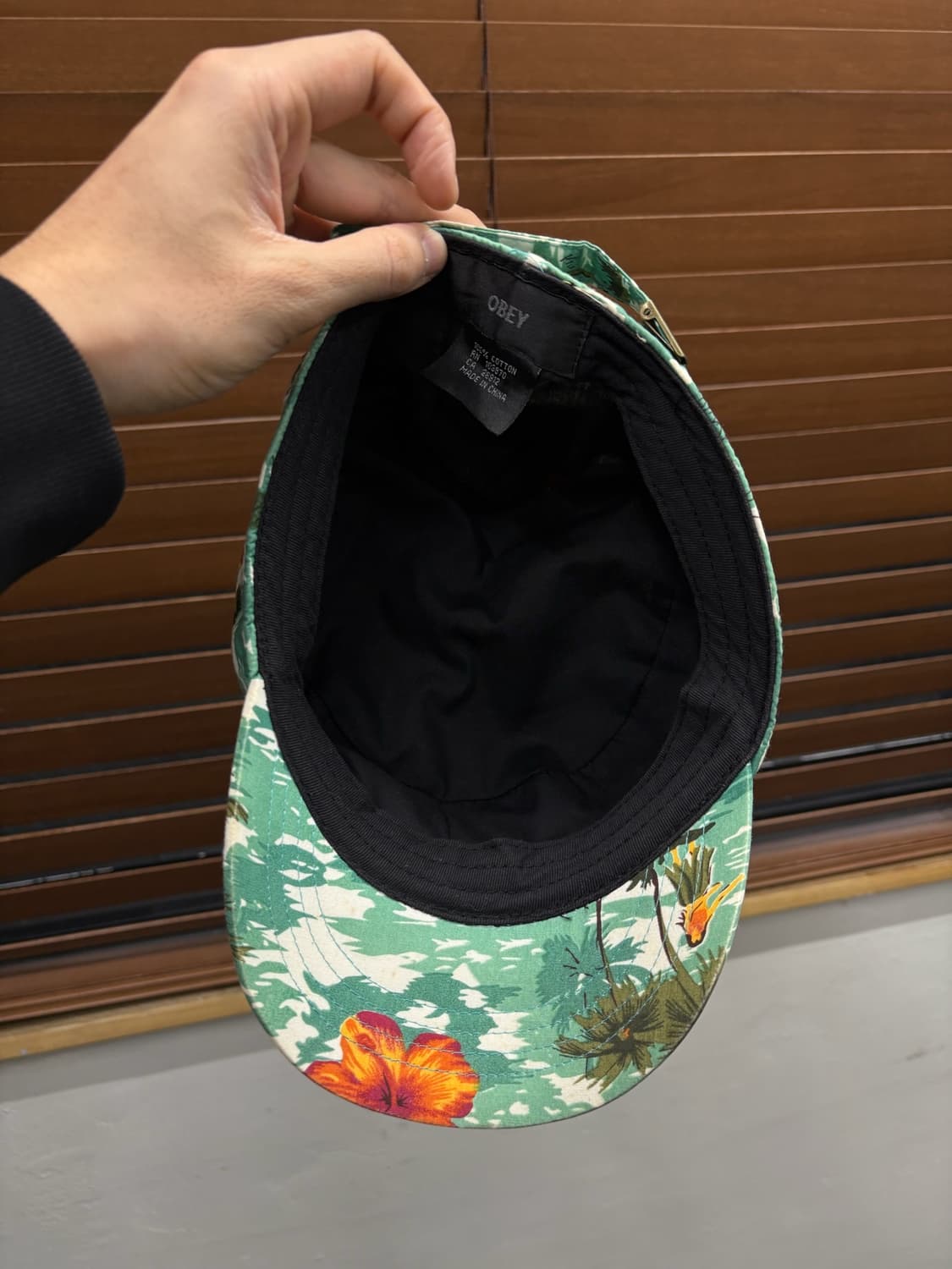 오베이 마우이 5패널 캡 오션 모자 상품이미지5