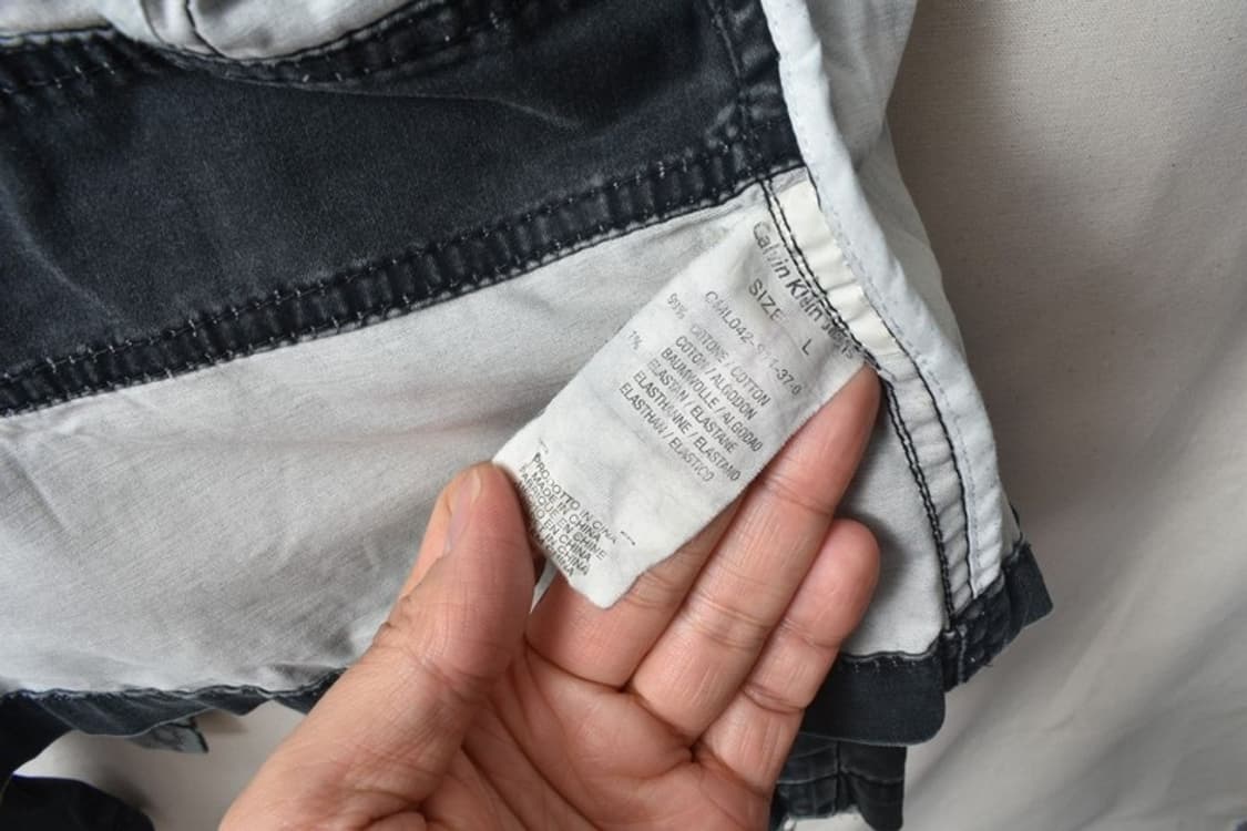 캘빈클라인 가먼트다잉 라이더 자켓 L M0144 상품이미지6