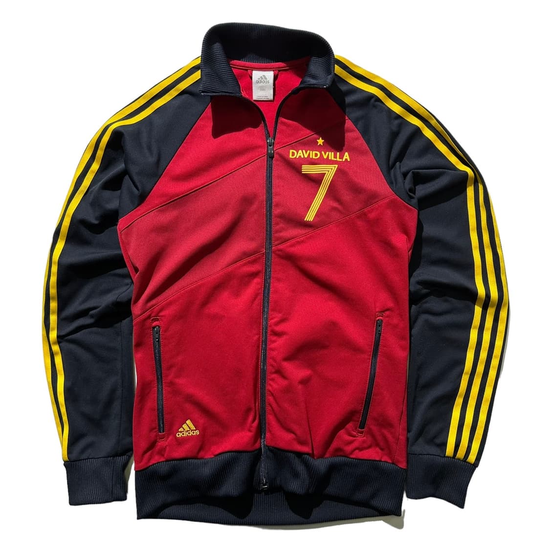 아디다스 다비드 비야 스페인 국가대표 져지 트랙탑 자켓 상품이미지1