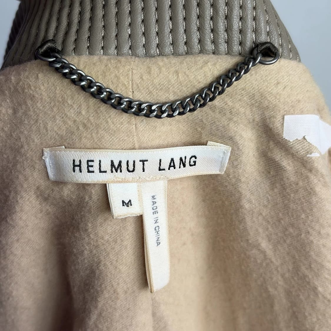 헬무트 랭 럭스 셰르파 봄버 재킷  상품이미지6