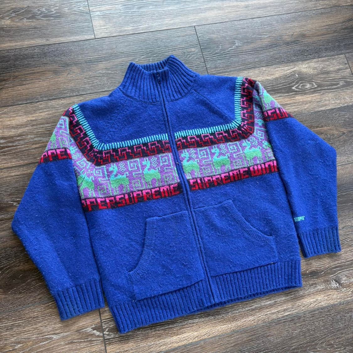 슈프림 출로 윈드스토퍼 집업 스웨터 상품이미지1