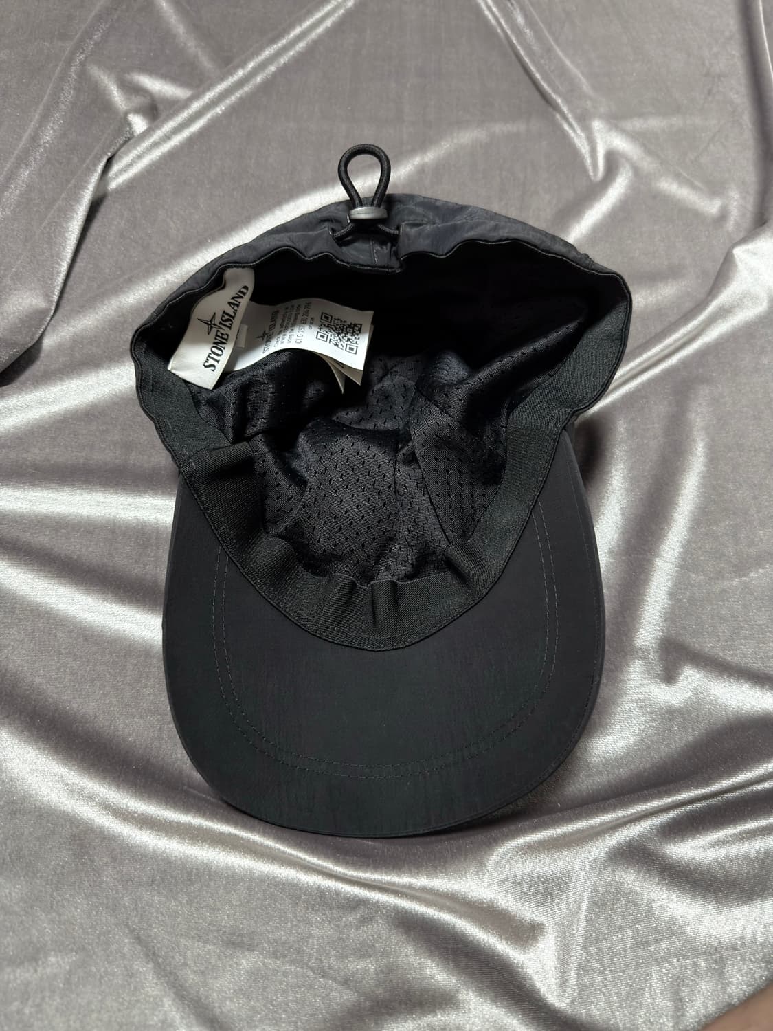 스톤아일랜드 나일론 볼캡 블랙 XL 상품이미지3