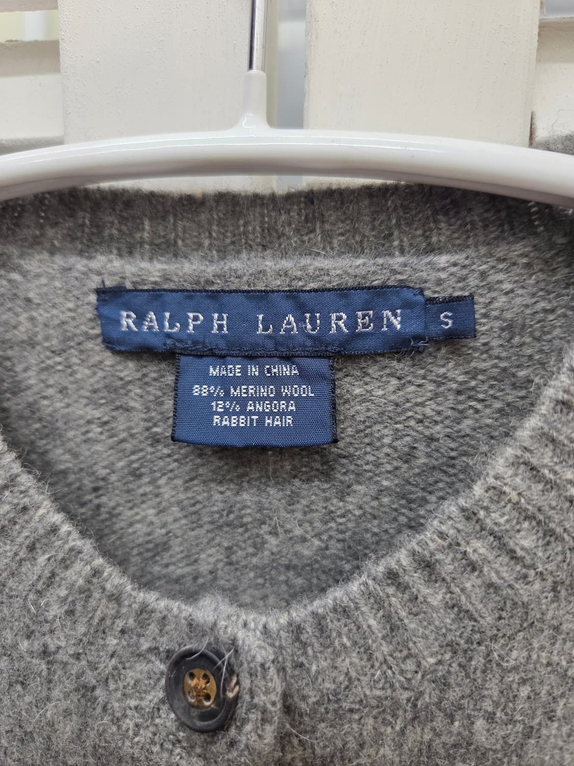 폴로 메리노울 앙고라 가디건 상품이미지3