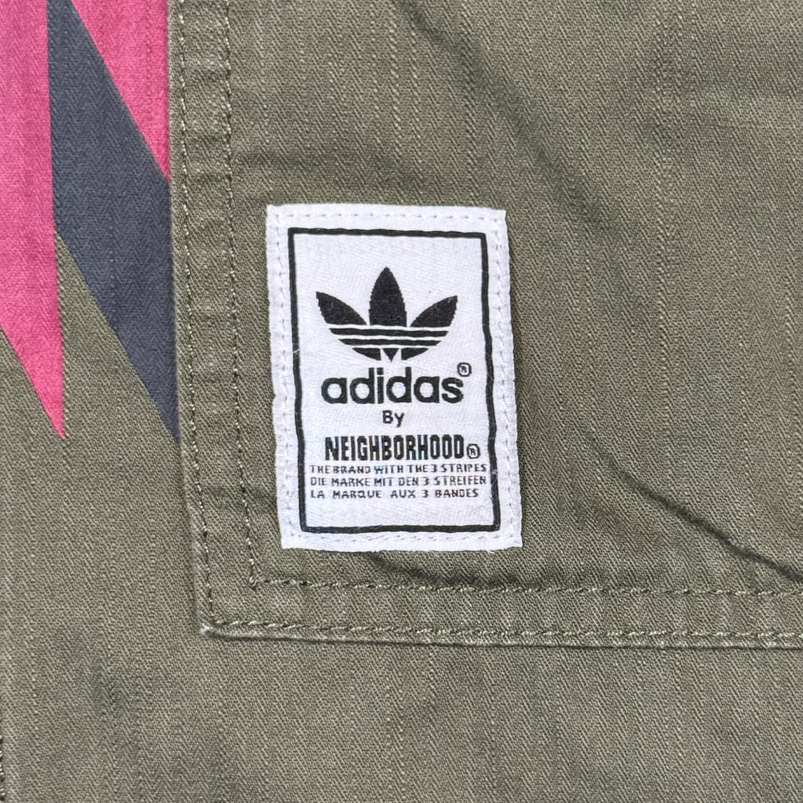 XL) 아디다스 x 네이버후드 나바호 밀리터리 셔츠 자켓 상품이미지6