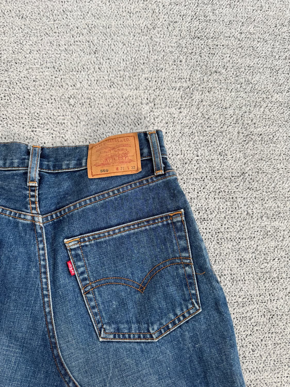 리바이스 데님 미디 스커트 상품이미지7