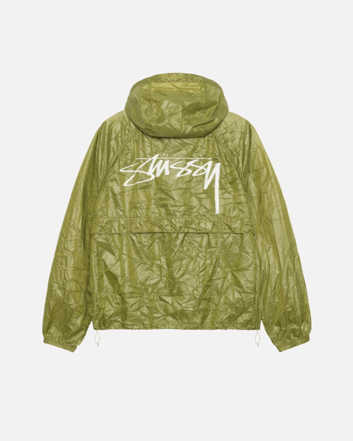 스투시 비치쉘 링클 나일론 바람막이 리자드 s 상품이미지1