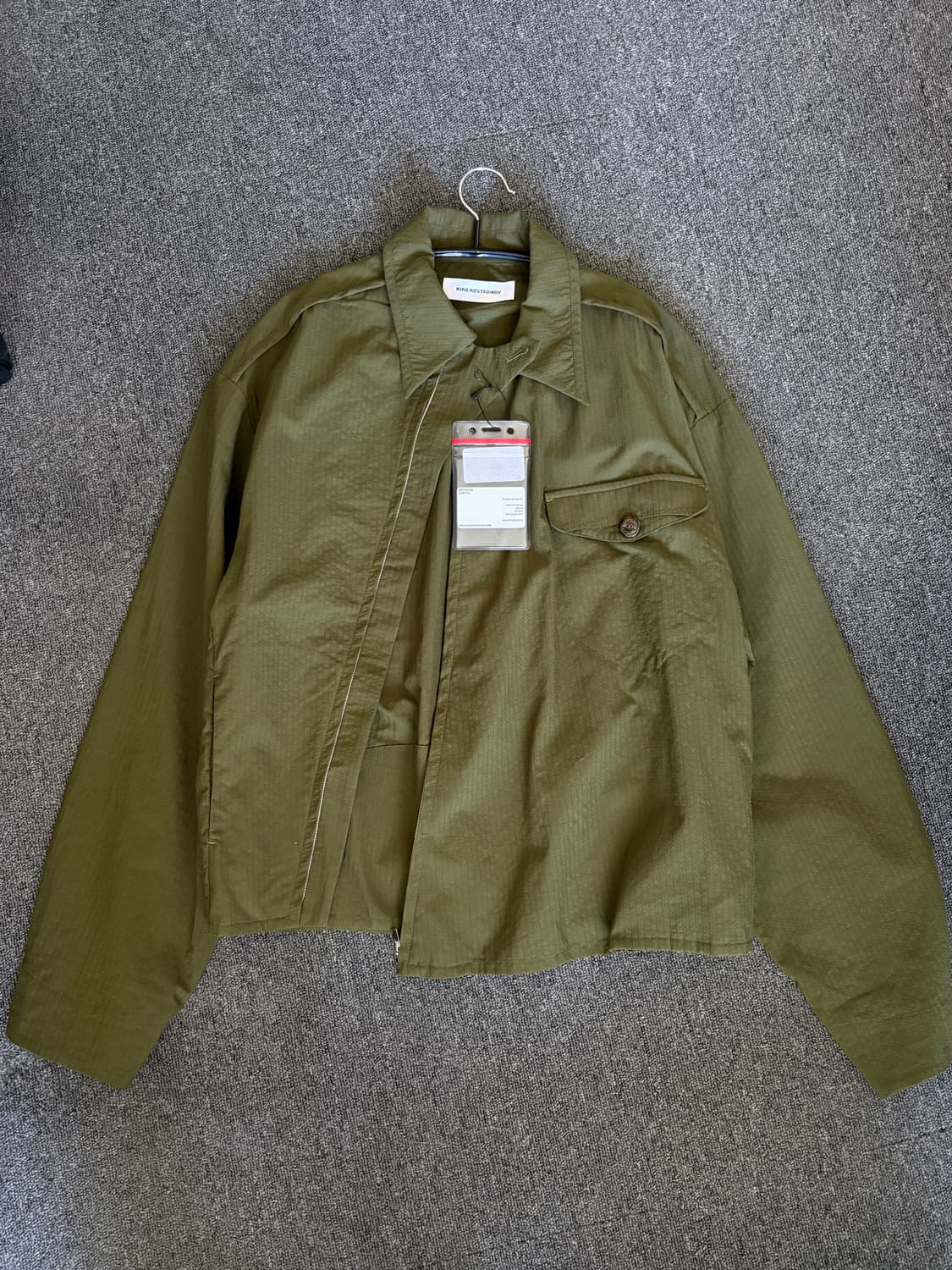 키코 코스타디노브 무라드 집업 자켓 그린 44(M) 상품이미지1