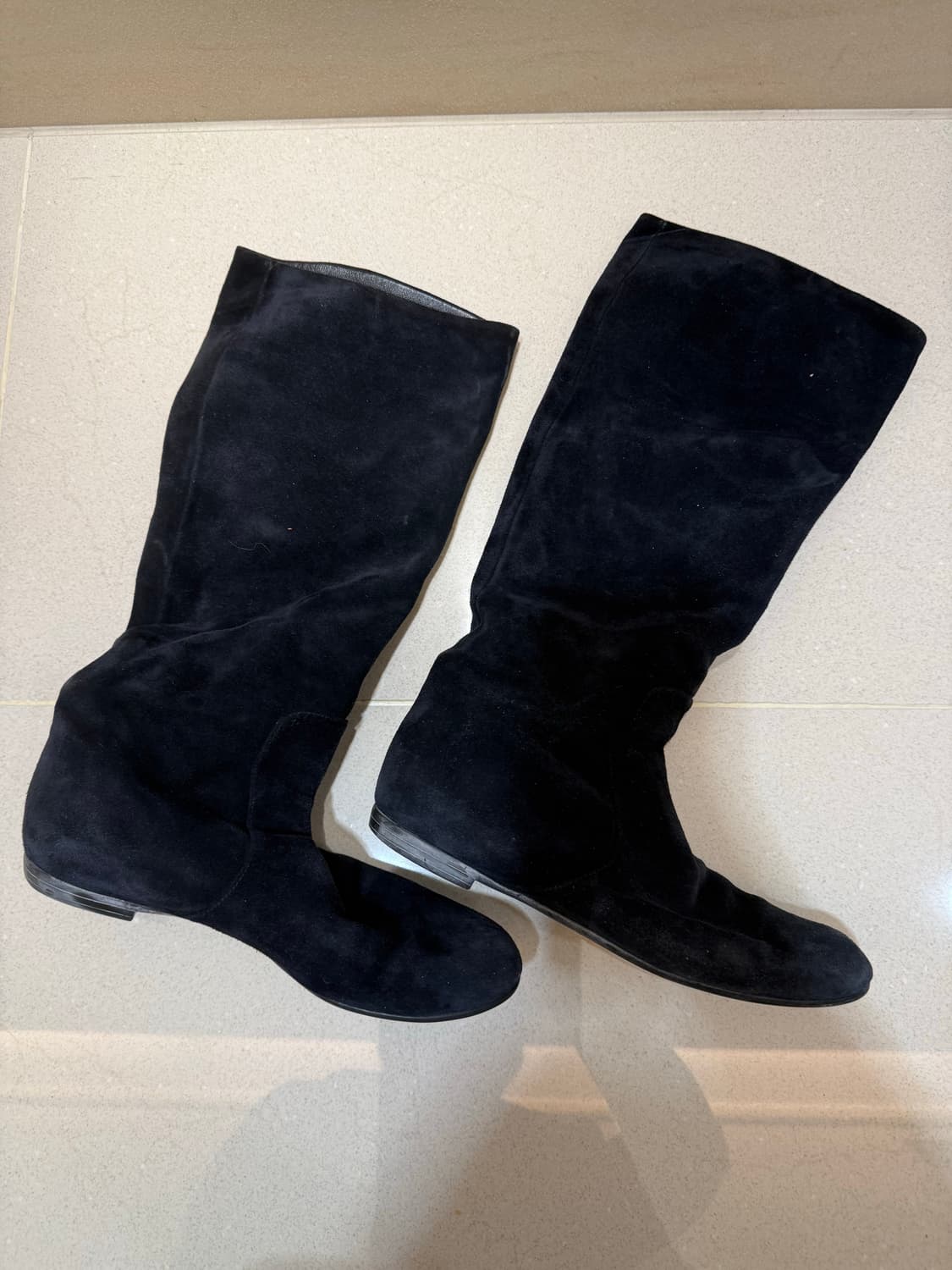 쥬세페자노티 스웨이드 부츠 37 롱부츠 여자구두 여자부츠 상품이미지1