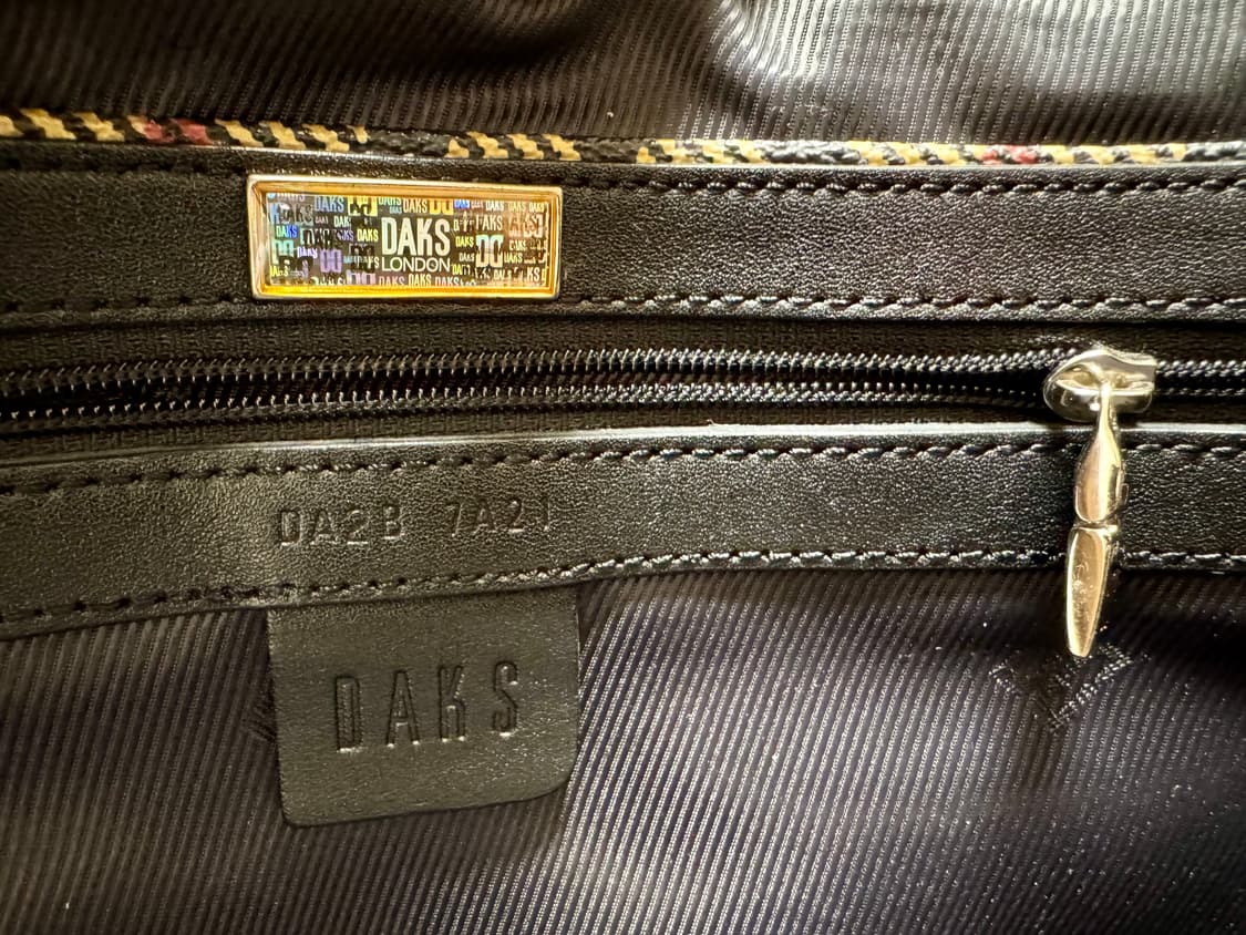 DAKS LONDON 닥스 런던 천연가죽 서류가방 비즈니스백 숄더백 겸용 상품이미지5