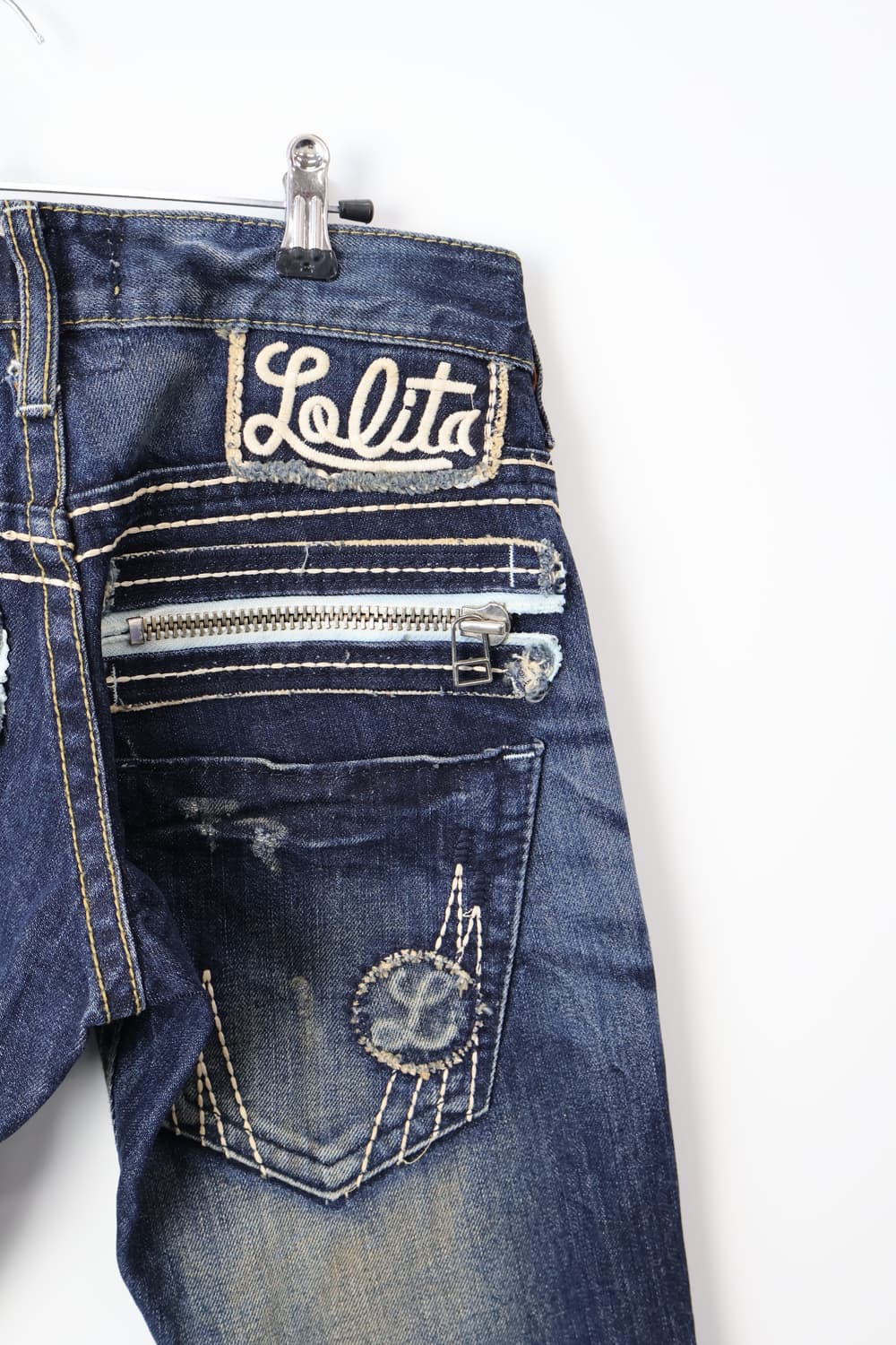 LOLITA JEANS Y2k Zip Pocket Denim Pants 상품이미지8