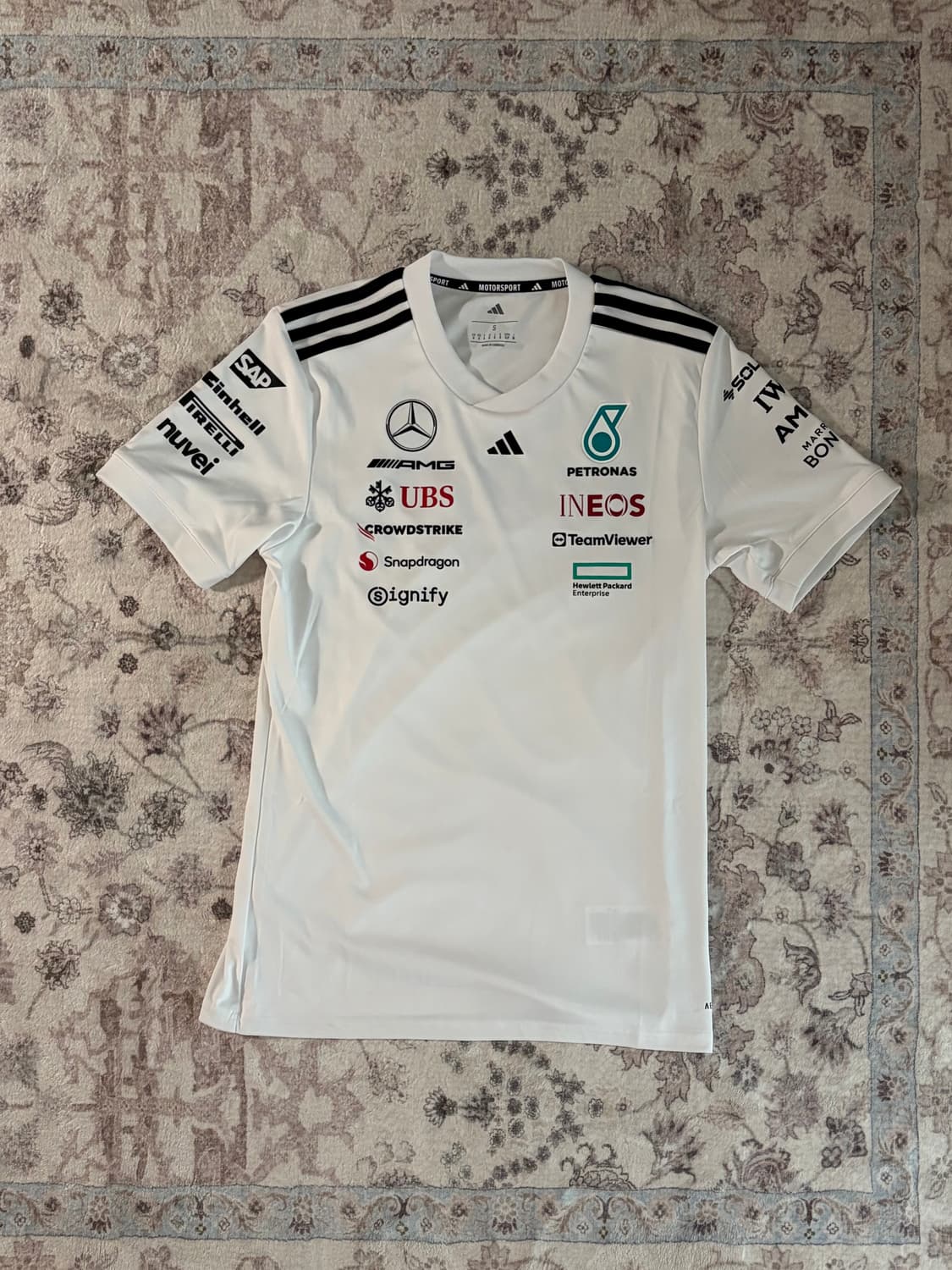 2025 아디다스 F1 메르세데스 AMG 티셔츠 상품이미지2