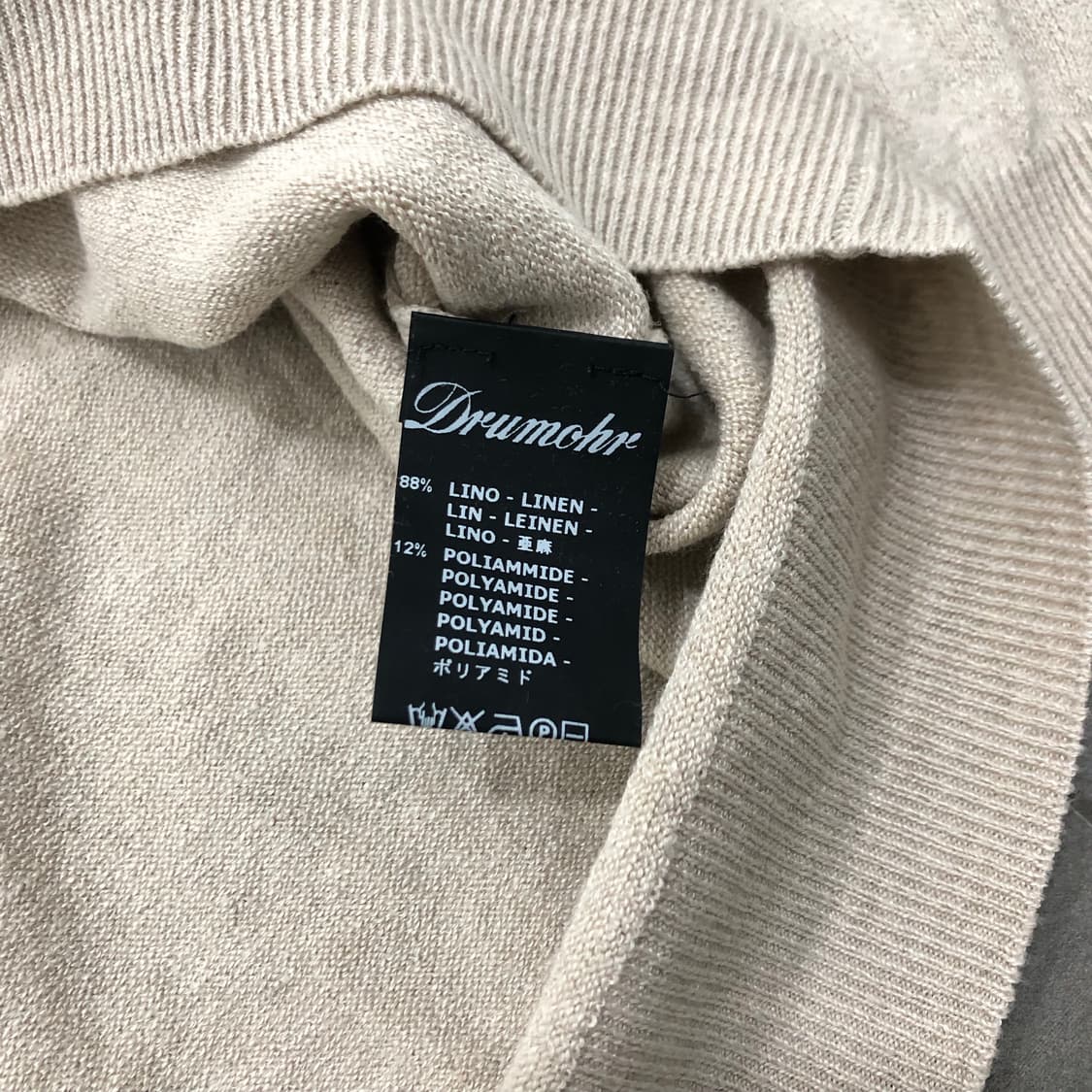드루모어 drumohr 이태리 린넨 니트 54 상품이미지4