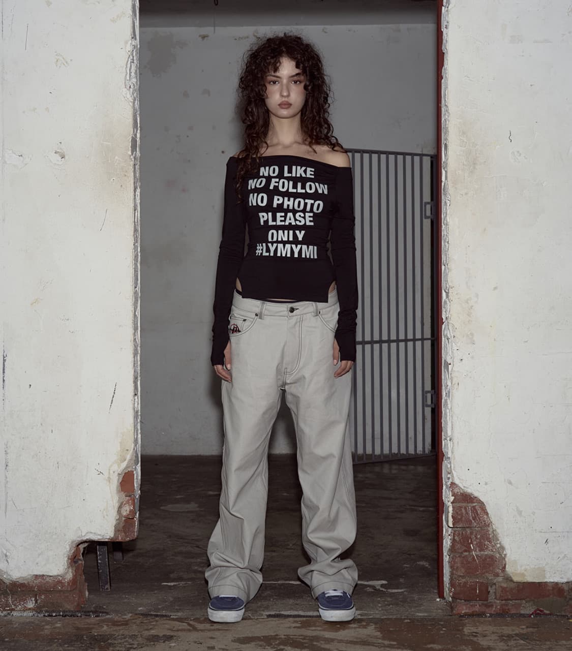 <새상품>플노팔 888데빌 스티치 팬츠 상품이미지1