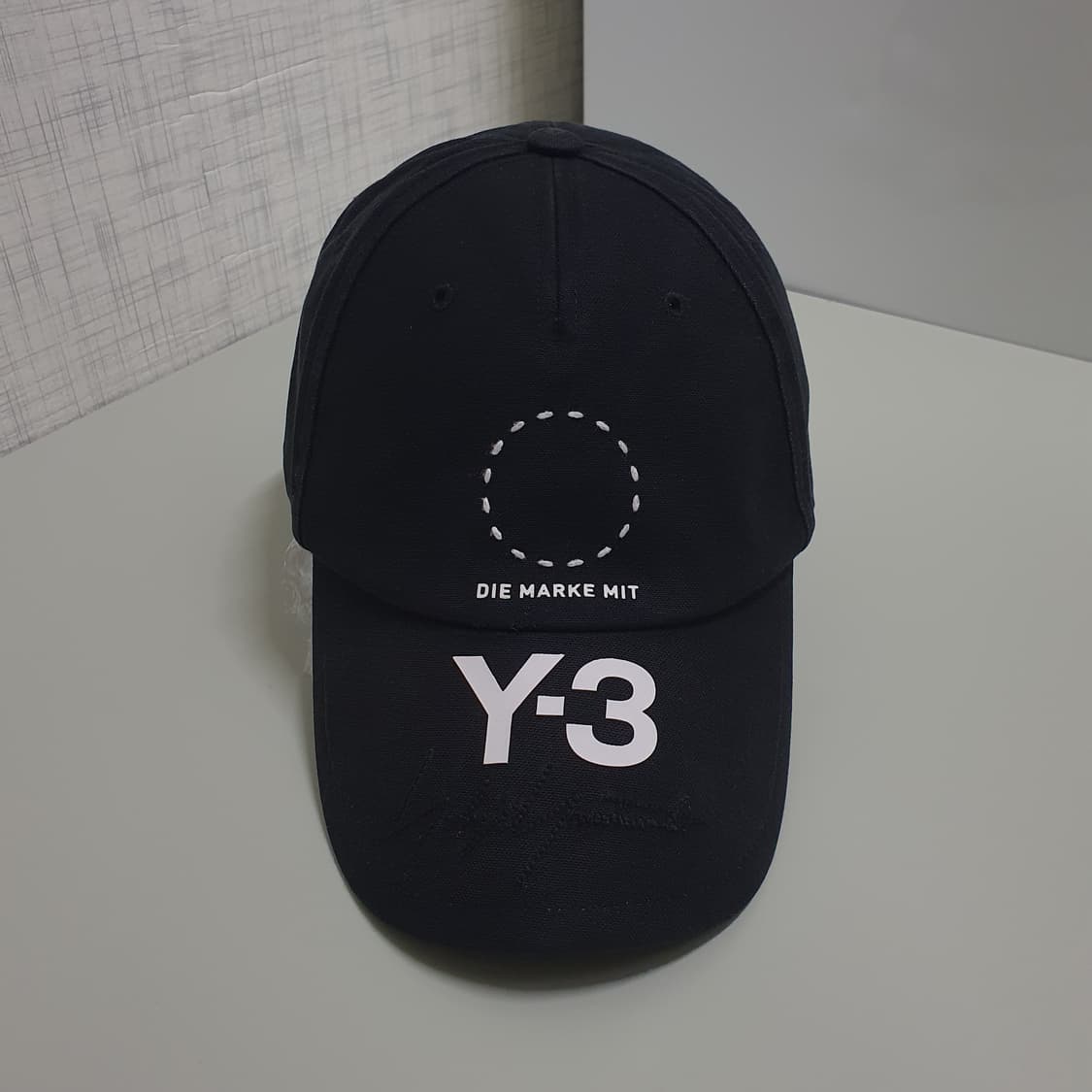 OS) 아디다스 X 요지야마모토 Y3 스트릿 로고 볼캡 블랙 상품이미지1