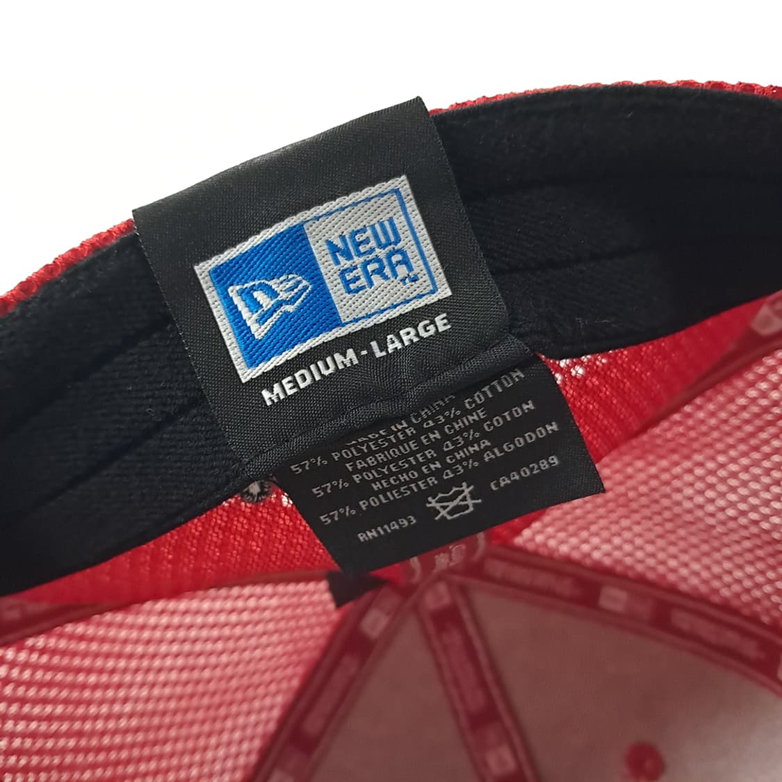 뉴에라 네브래스카 코너스커스 레드 피티드 메쉬캡 P2101 상품이미지7