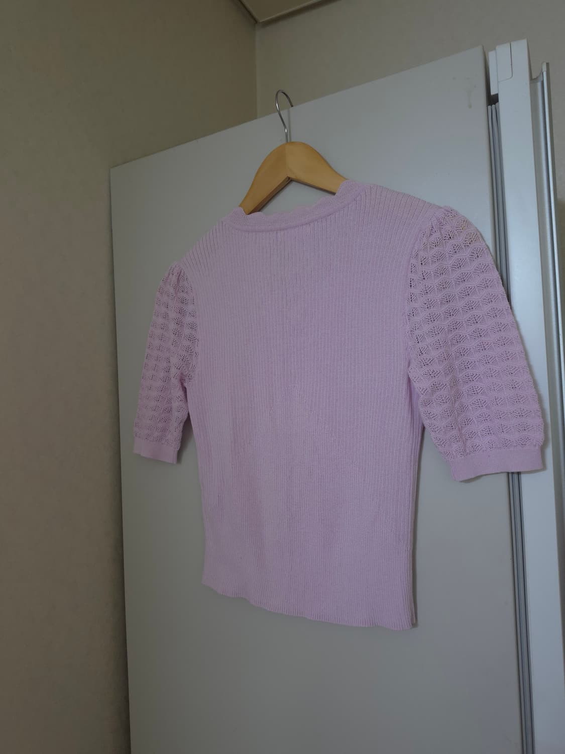 잇미샤 반팔 니트 가디건 상품이미지4